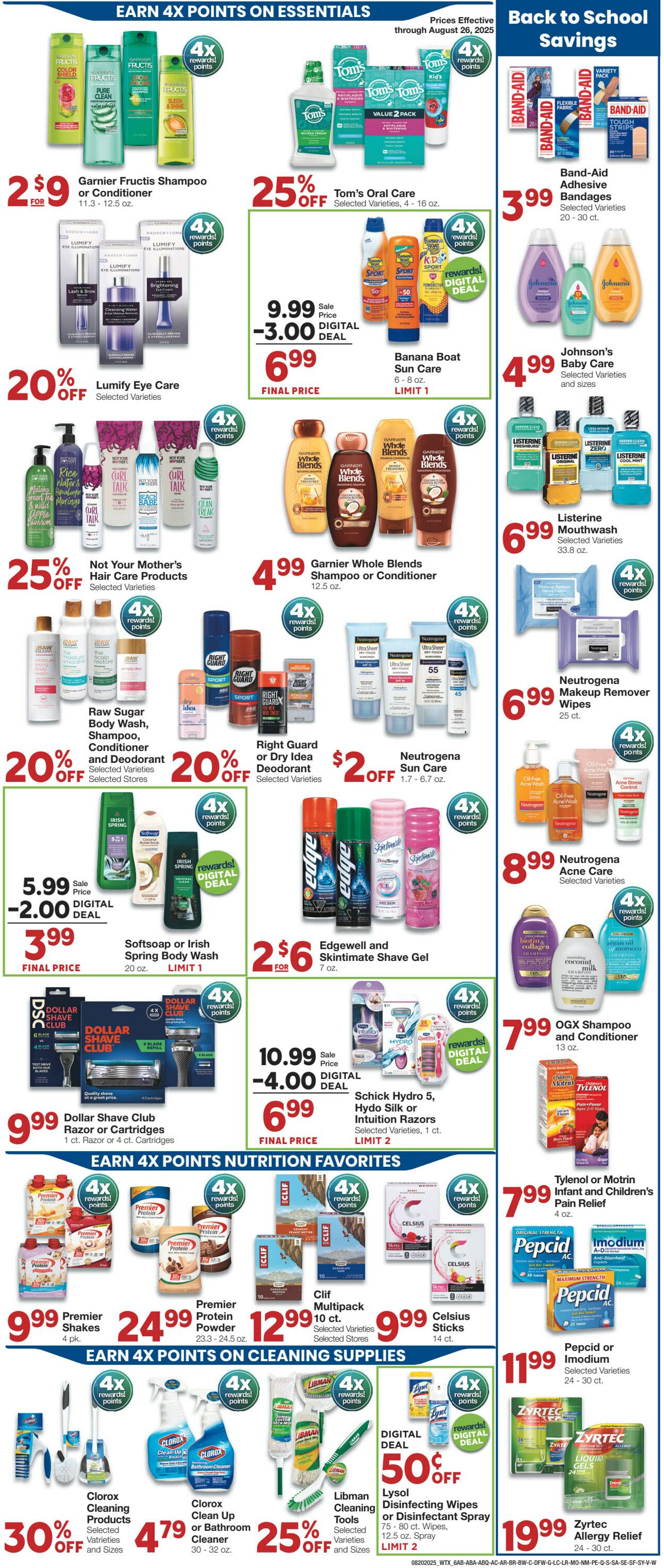Weekly ad United Supermarkets 08/19/2025 - 08/26/2025