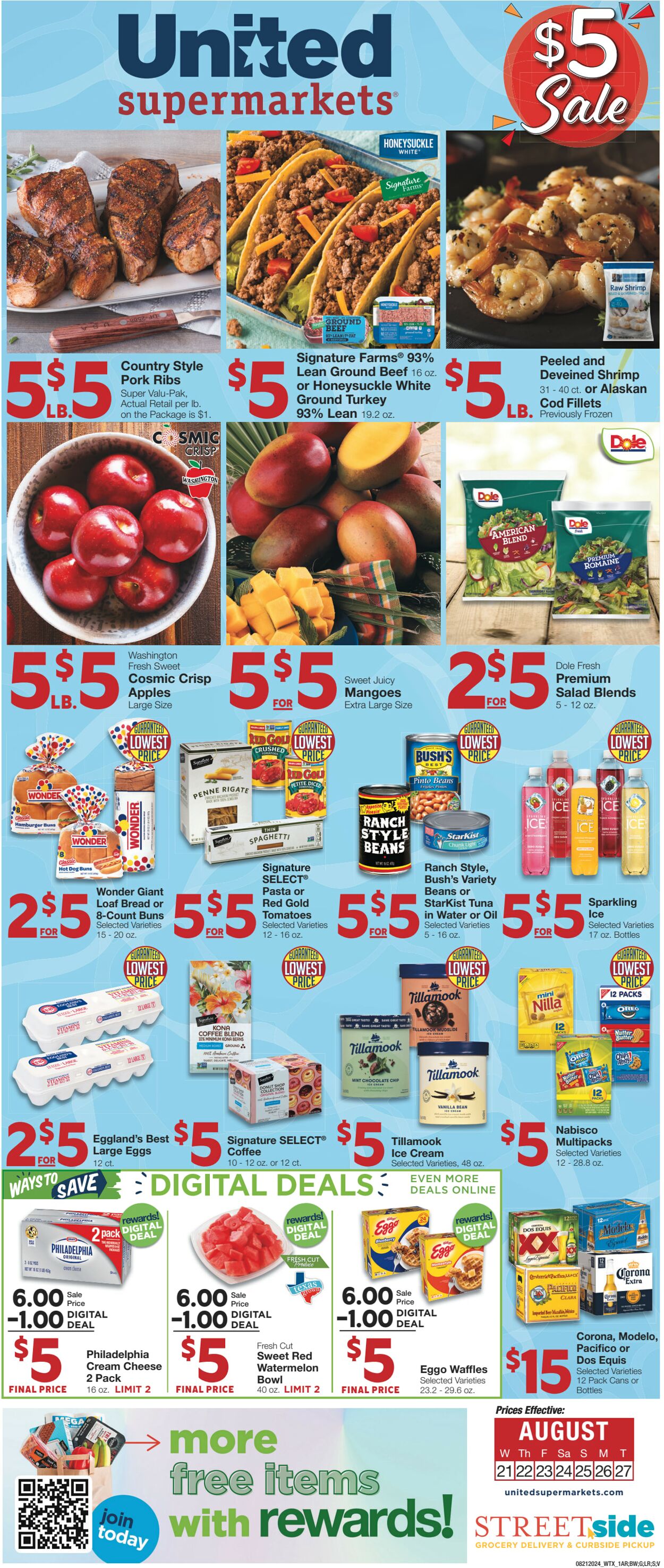 Weekly ad United Supermarkets 08/20/2024 - 08/27/2024