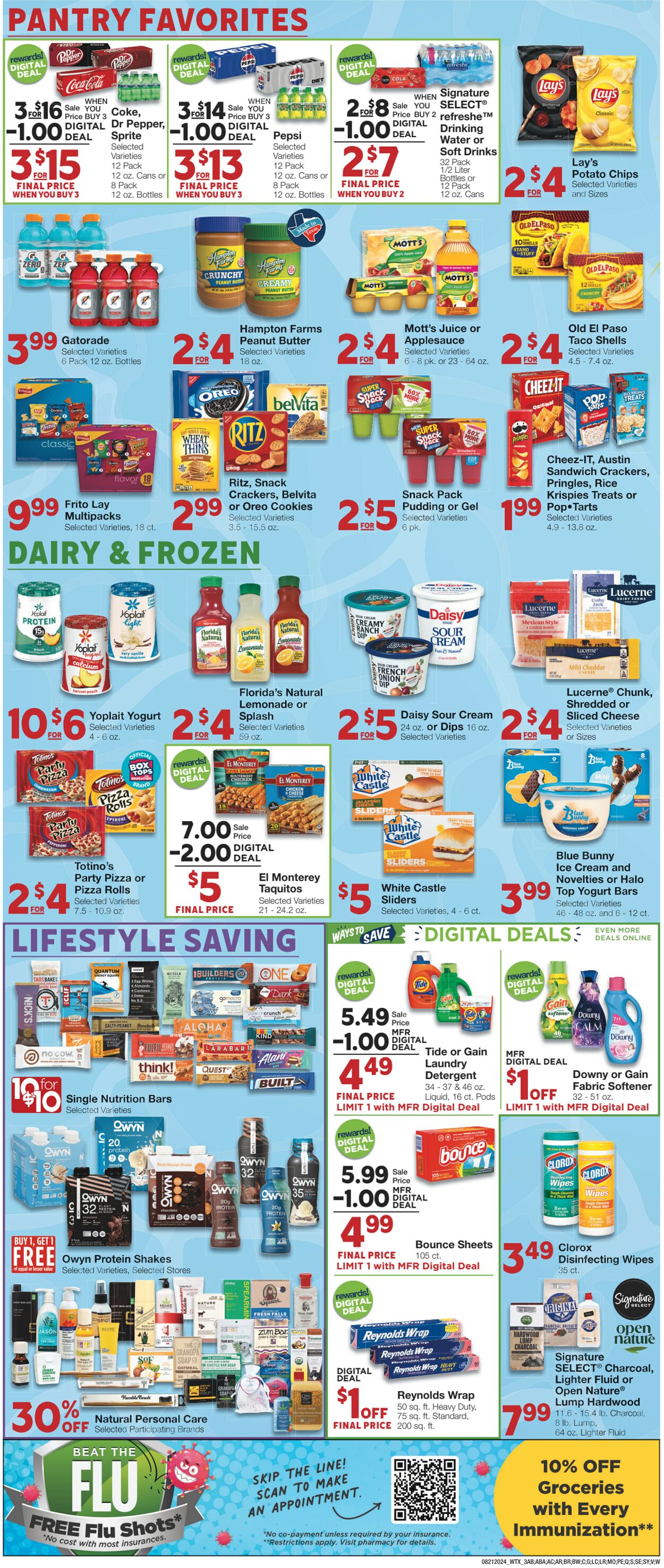 Weekly ad United Supermarkets 08/20/2024 - 08/27/2024