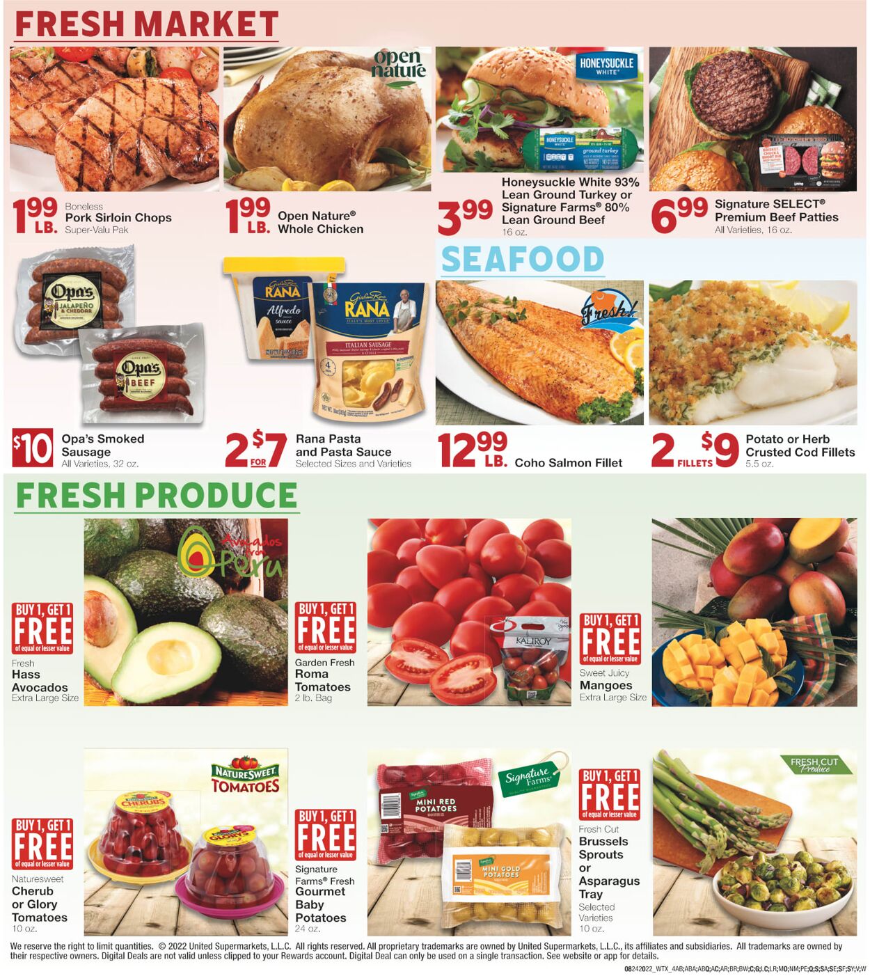 Weekly ad Albertsons 08/24/2022 - 08/30/2022