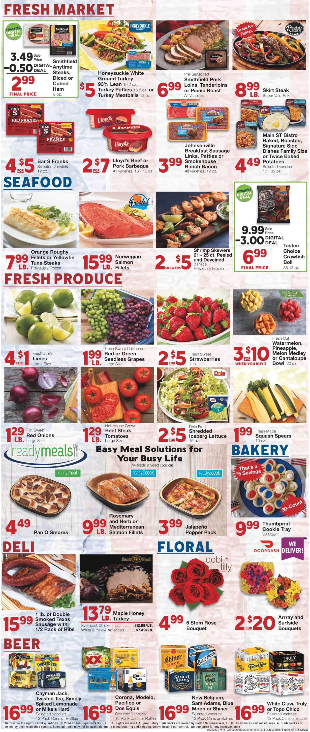 Weekly ad United Supermarkets 08/27/2024 - 09/03/2024