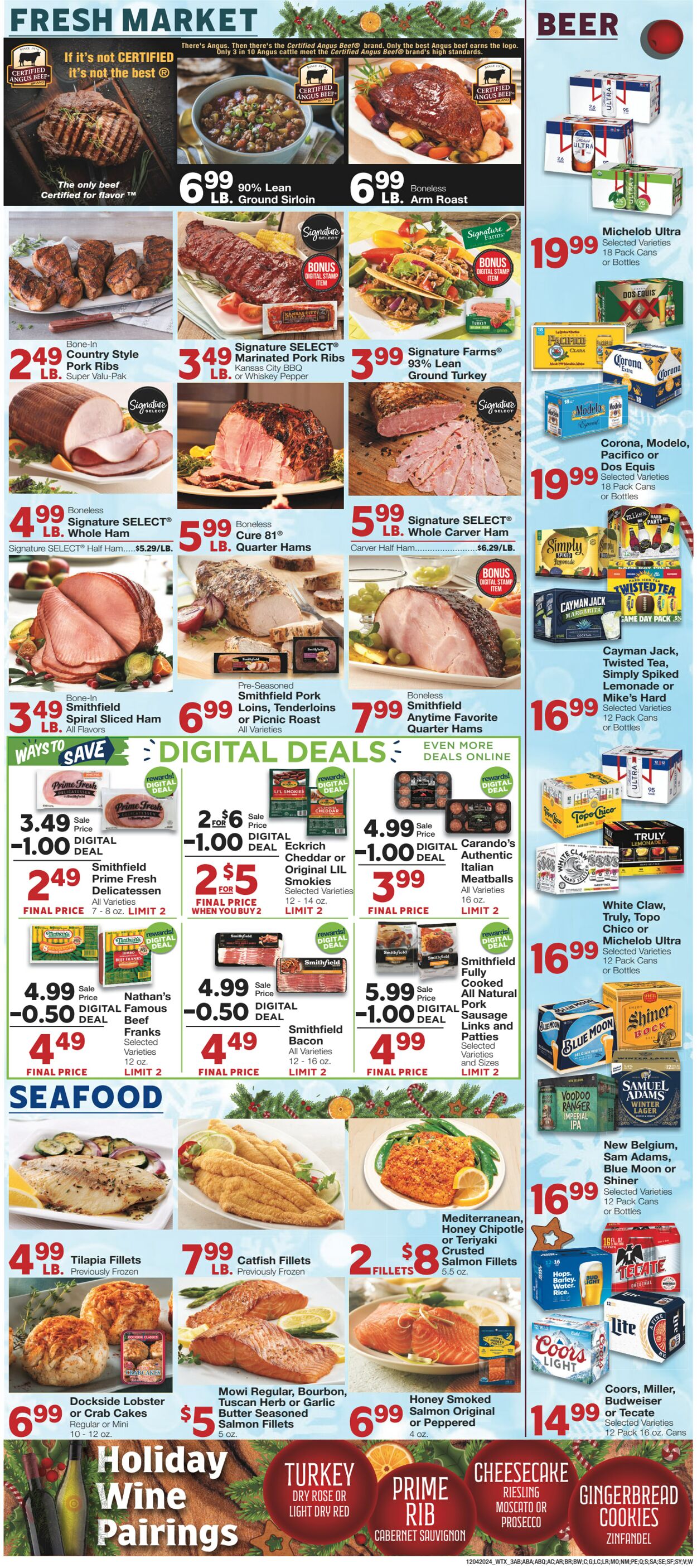 Weekly ad United Supermarkets 12/03/2024 - 12/10/2024