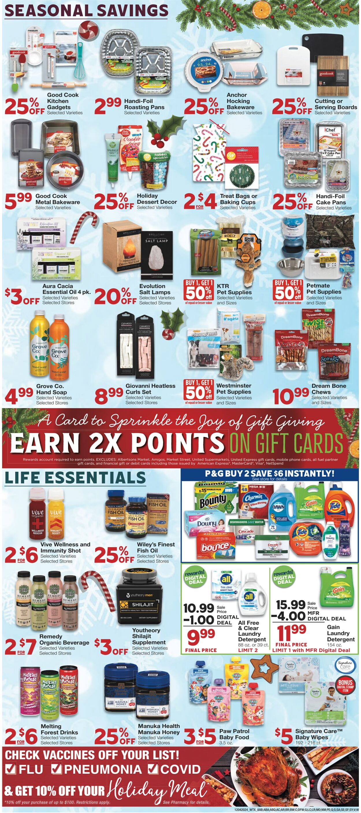 Weekly ad United Supermarkets 12/03/2024 - 12/10/2024