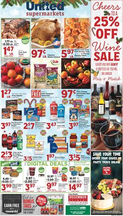 Weekly ad United Supermarkets 11/28/2024 - 11/29/2024