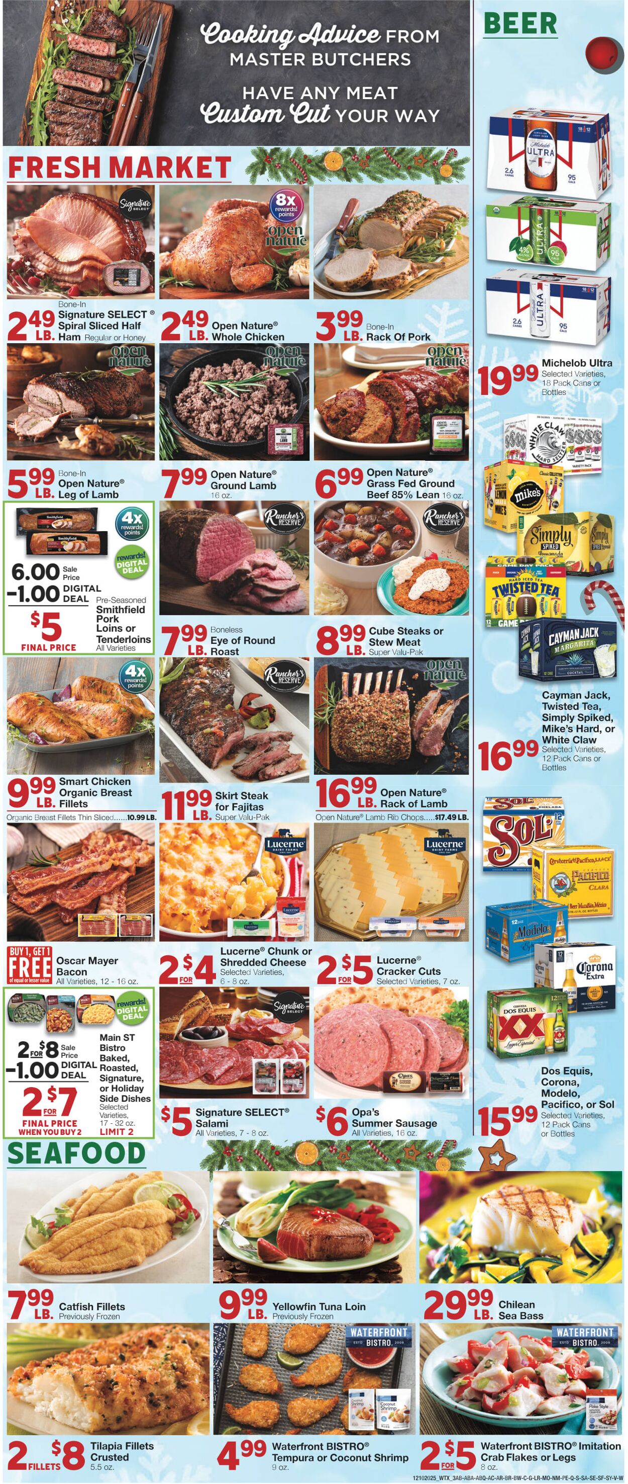 Weekly ad United Supermarkets 12/09/2025 - 12/16/2025