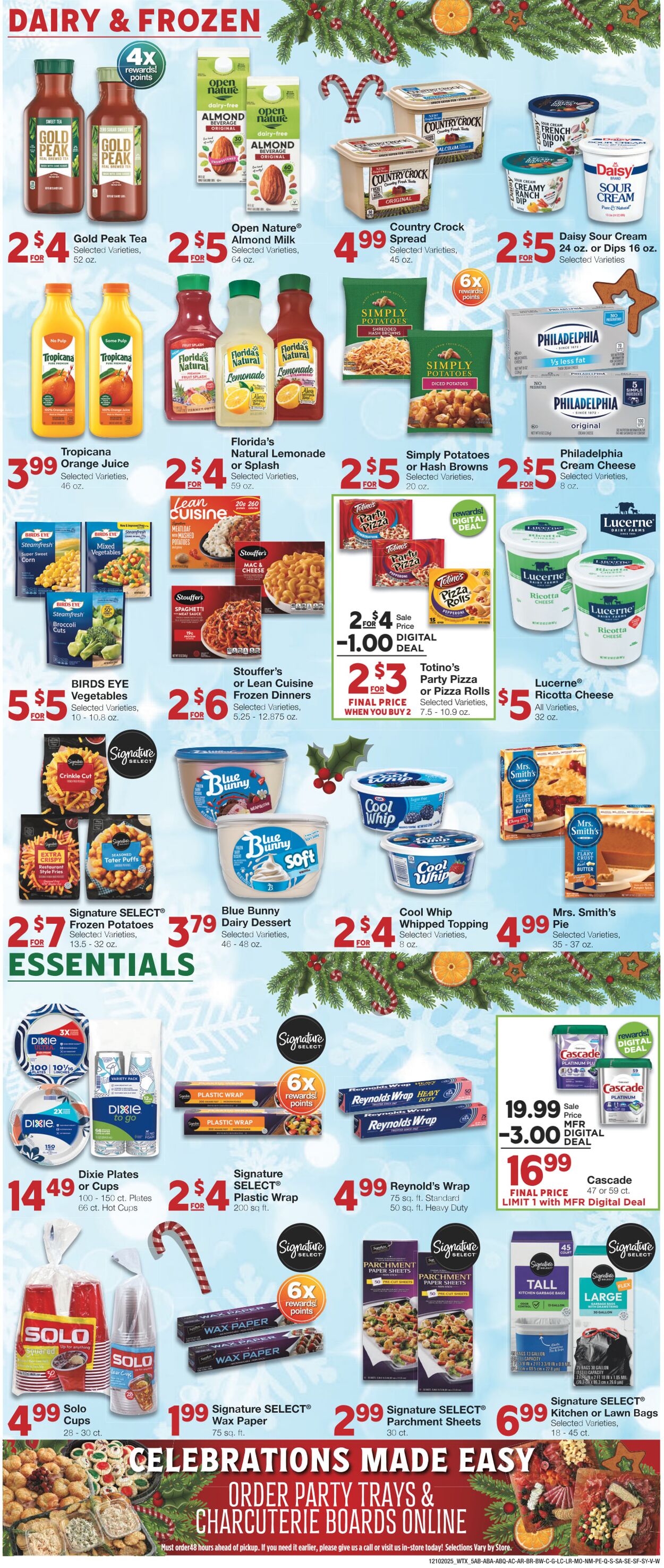 Weekly ad United Supermarkets 12/09/2025 - 12/16/2025