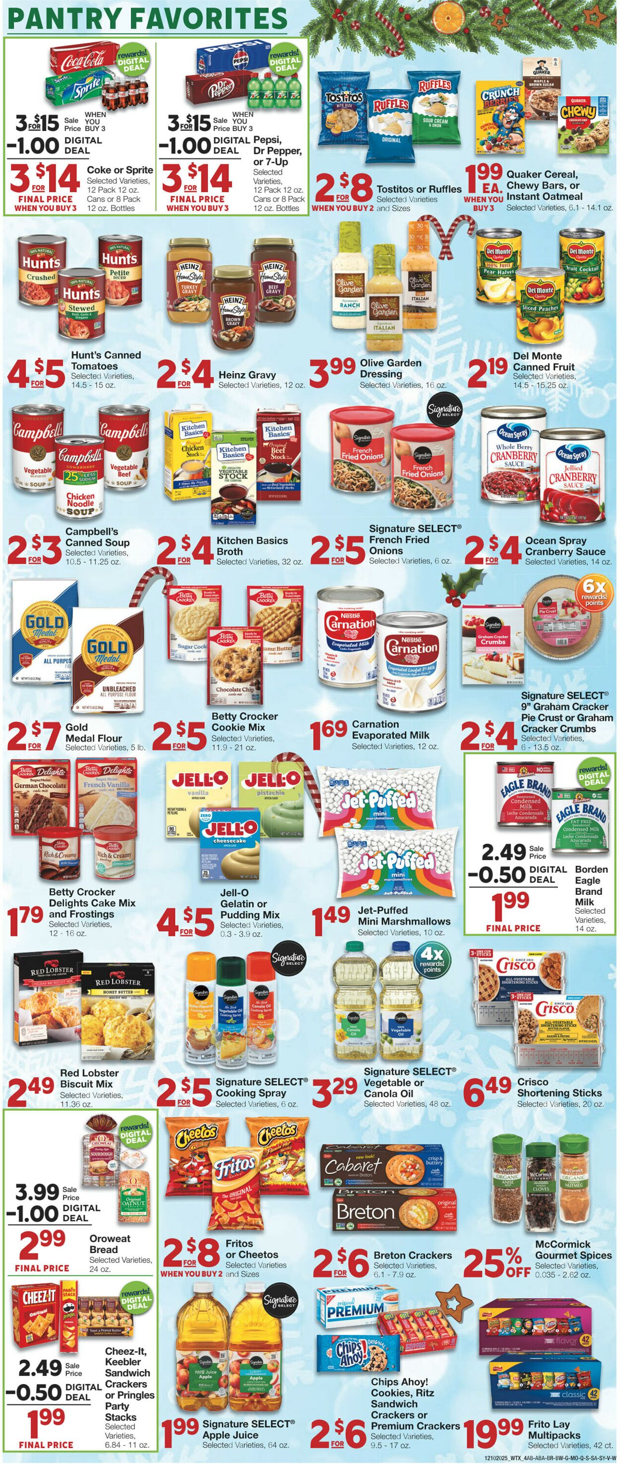 Weekly ad United Supermarkets 12/09/2025 - 12/16/2025