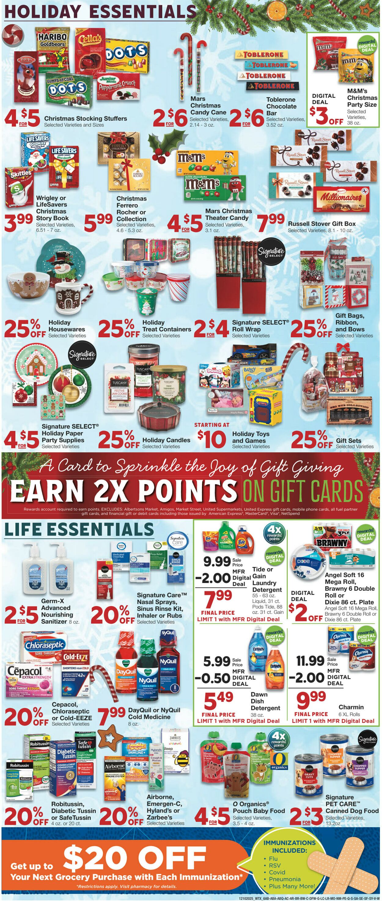 Weekly ad United Supermarkets 12/09/2025 - 12/16/2025