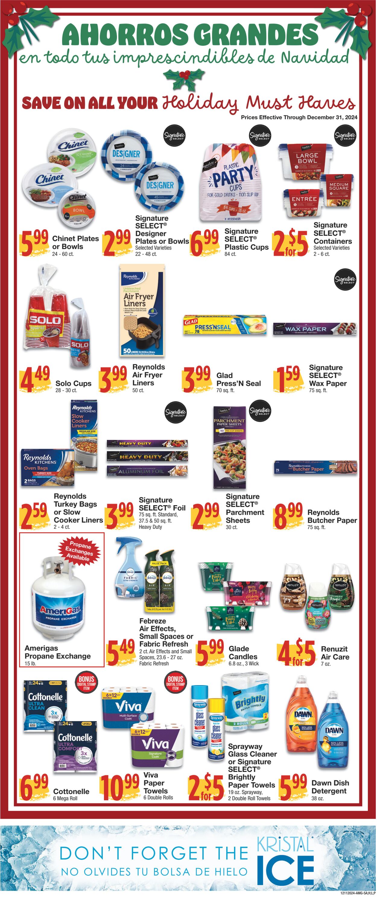 Weekly ad United Supermarkets 12/10/2024 - 12/17/2024