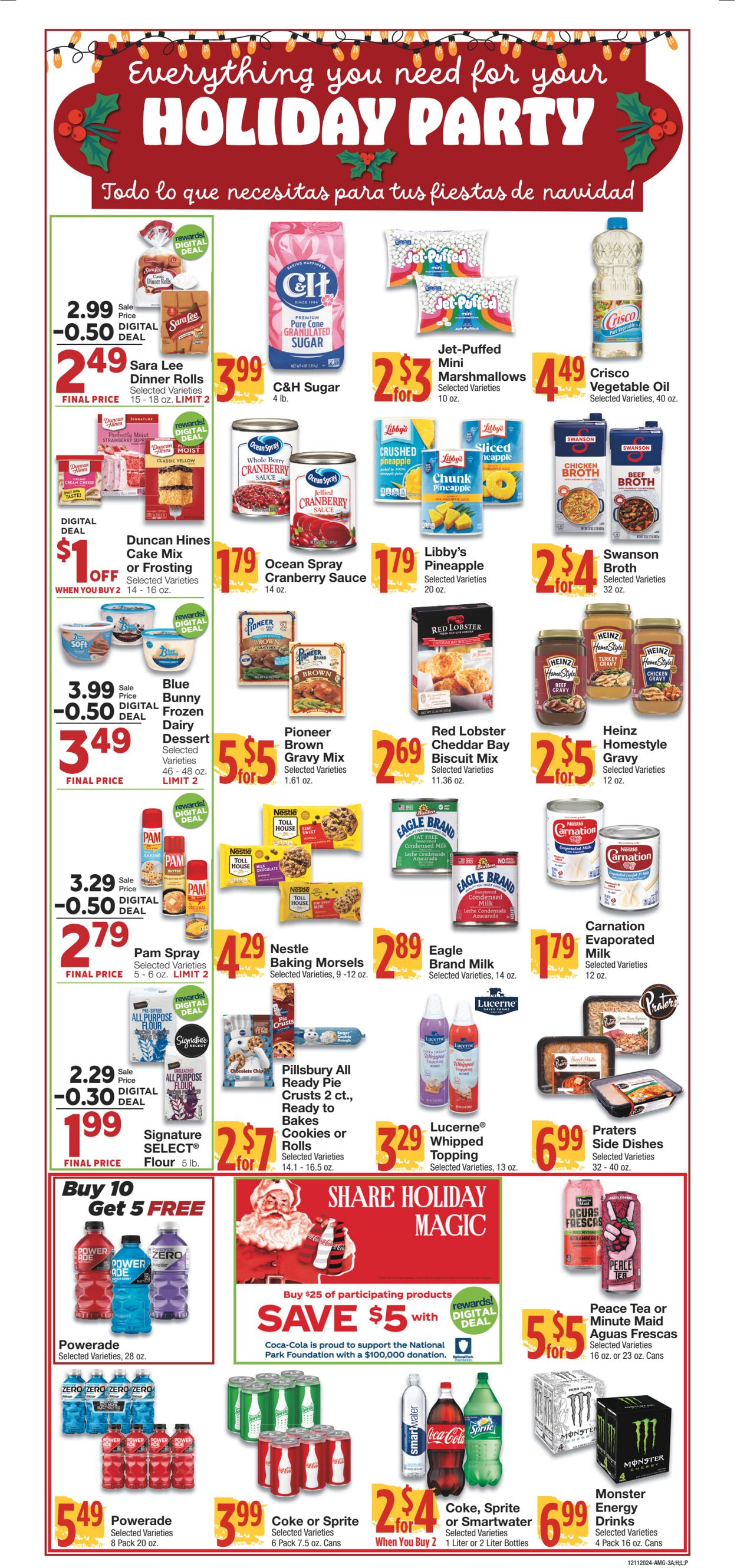 Weekly ad United Supermarkets 12/10/2024 - 12/17/2024