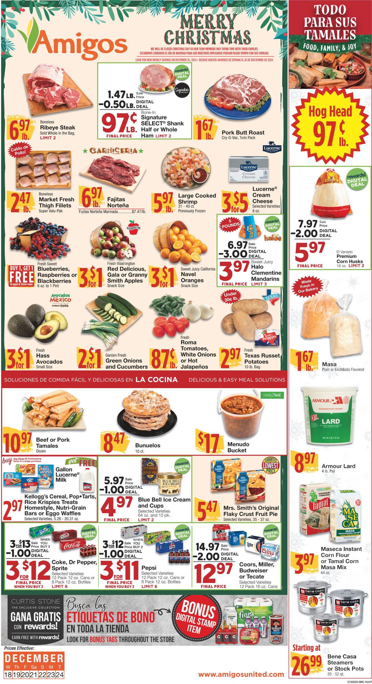 Weekly ad United Supermarkets 12/17/2024 - 12/24/2024