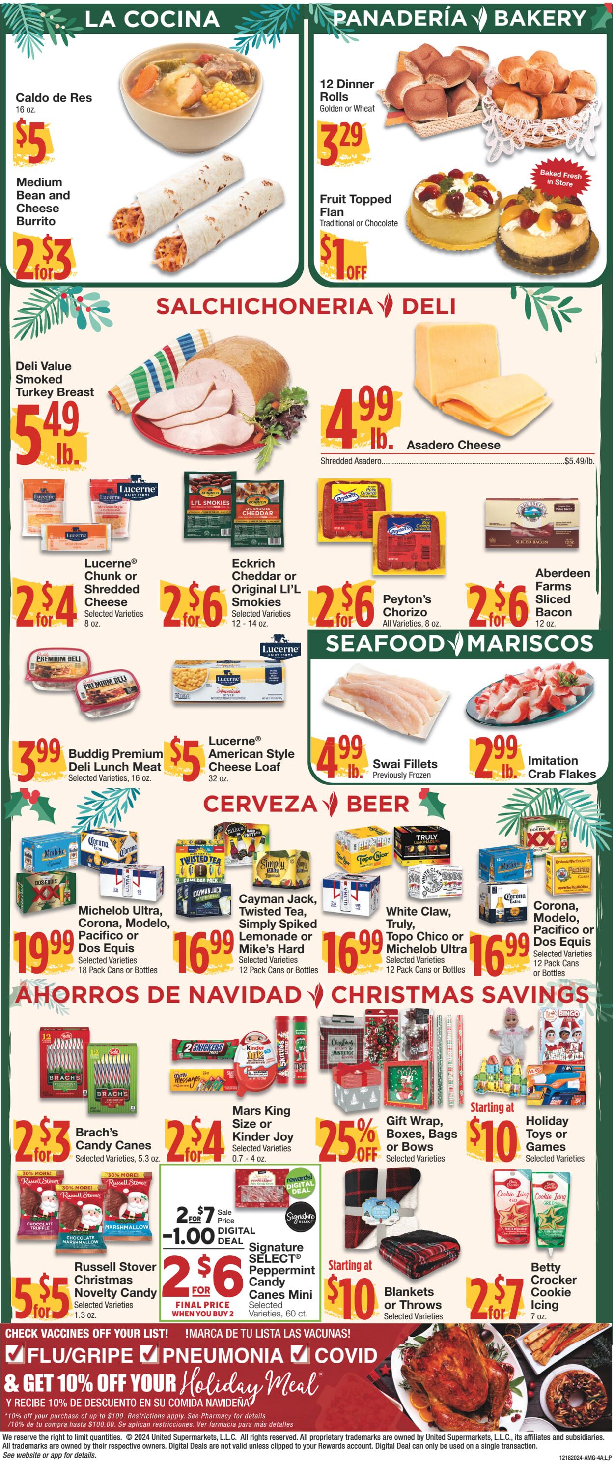 Weekly ad United Supermarkets 12/17/2024 - 12/24/2024