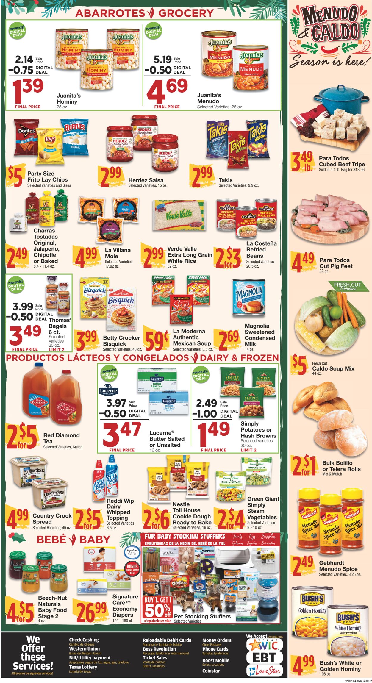 Weekly ad United Supermarkets 12/17/2024 - 12/24/2024