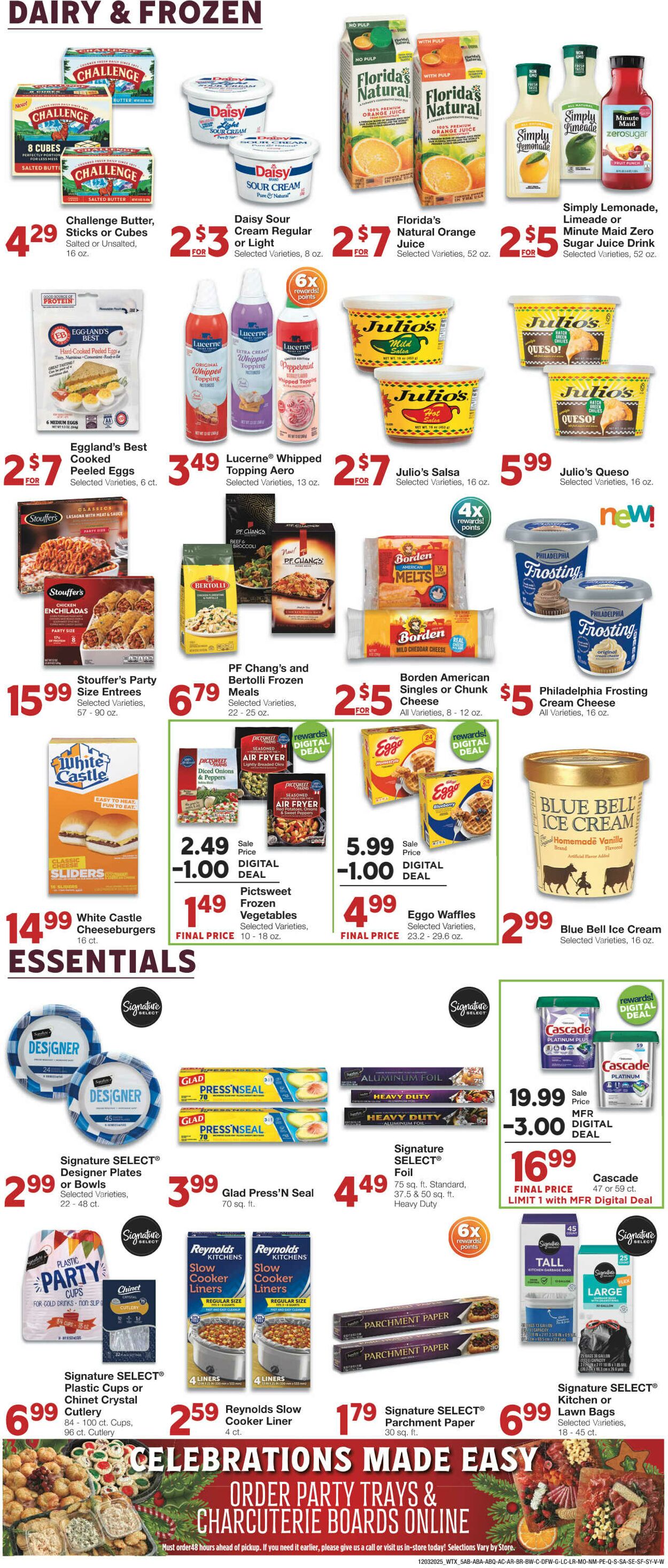 Weekly ad United Supermarkets 12/02/2025 - 12/09/2025