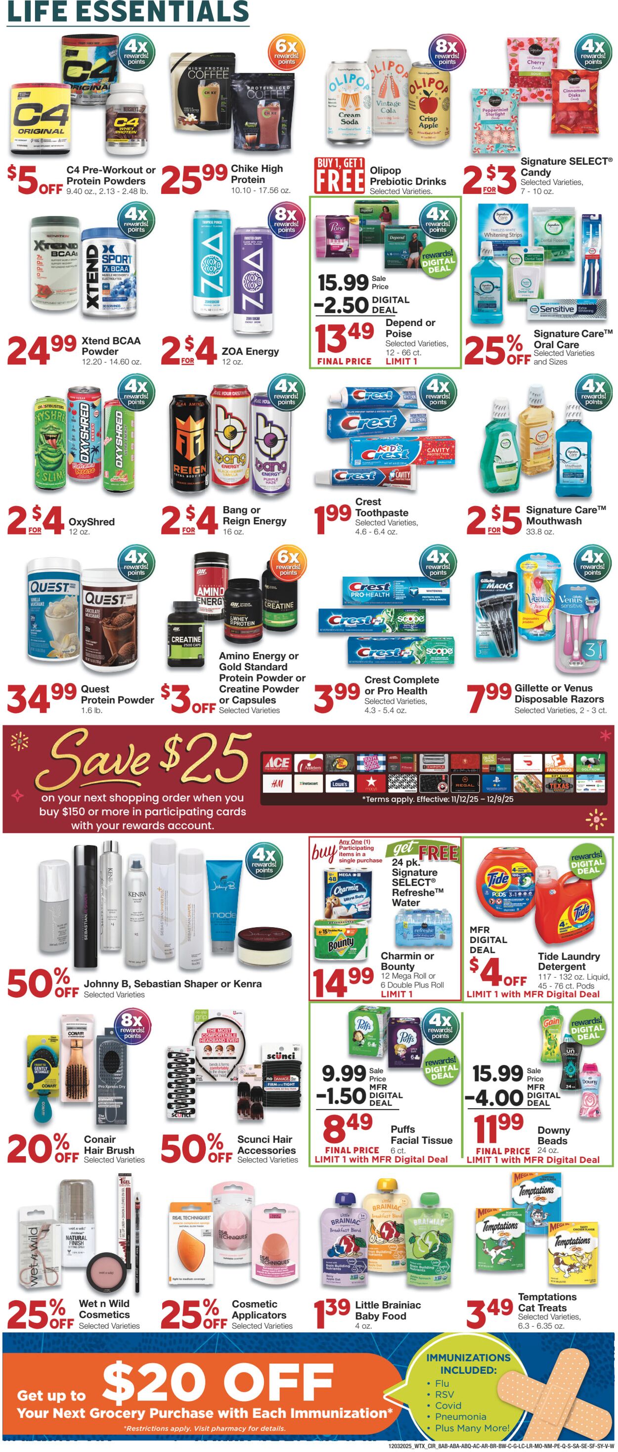Weekly ad United Supermarkets 12/02/2025 - 12/09/2025