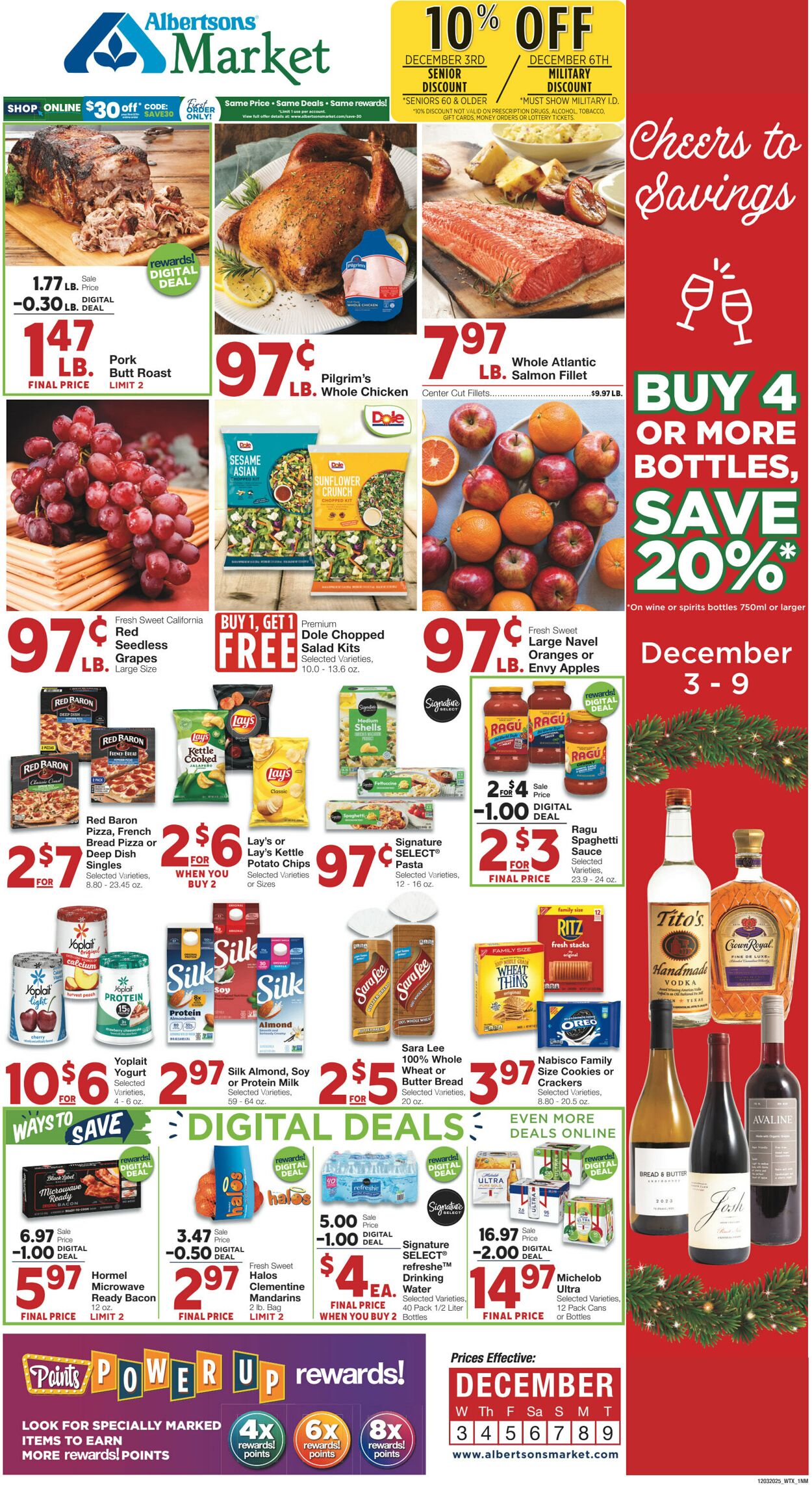 Weekly ad United Supermarkets 12/02/2025 - 12/09/2025
