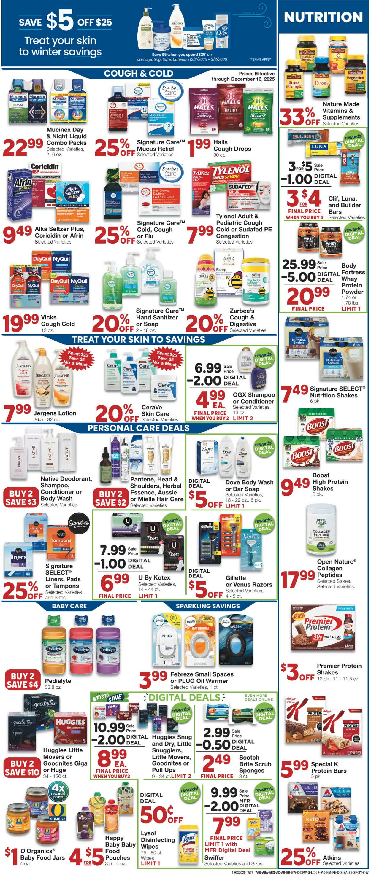 Weekly ad United Supermarkets 12/02/2025 - 12/09/2025