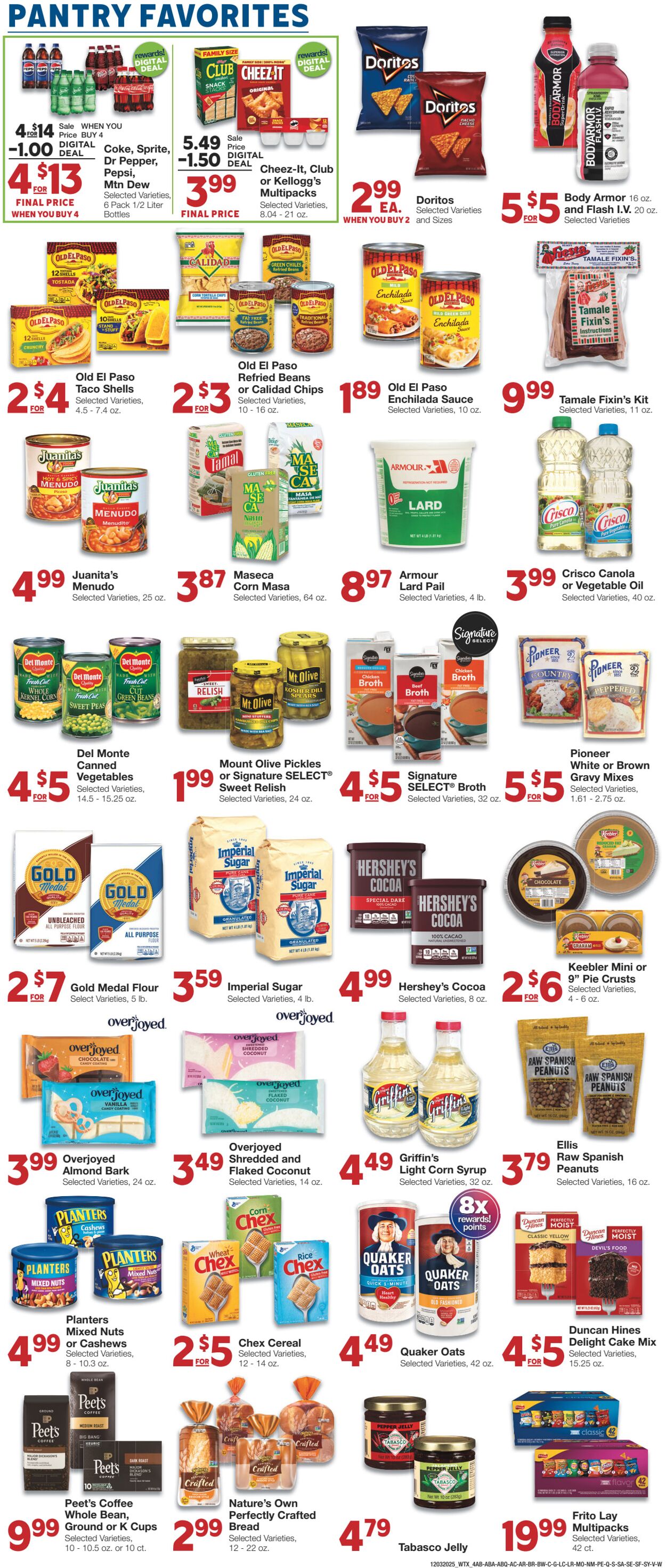 Weekly ad United Supermarkets 12/02/2025 - 12/09/2025