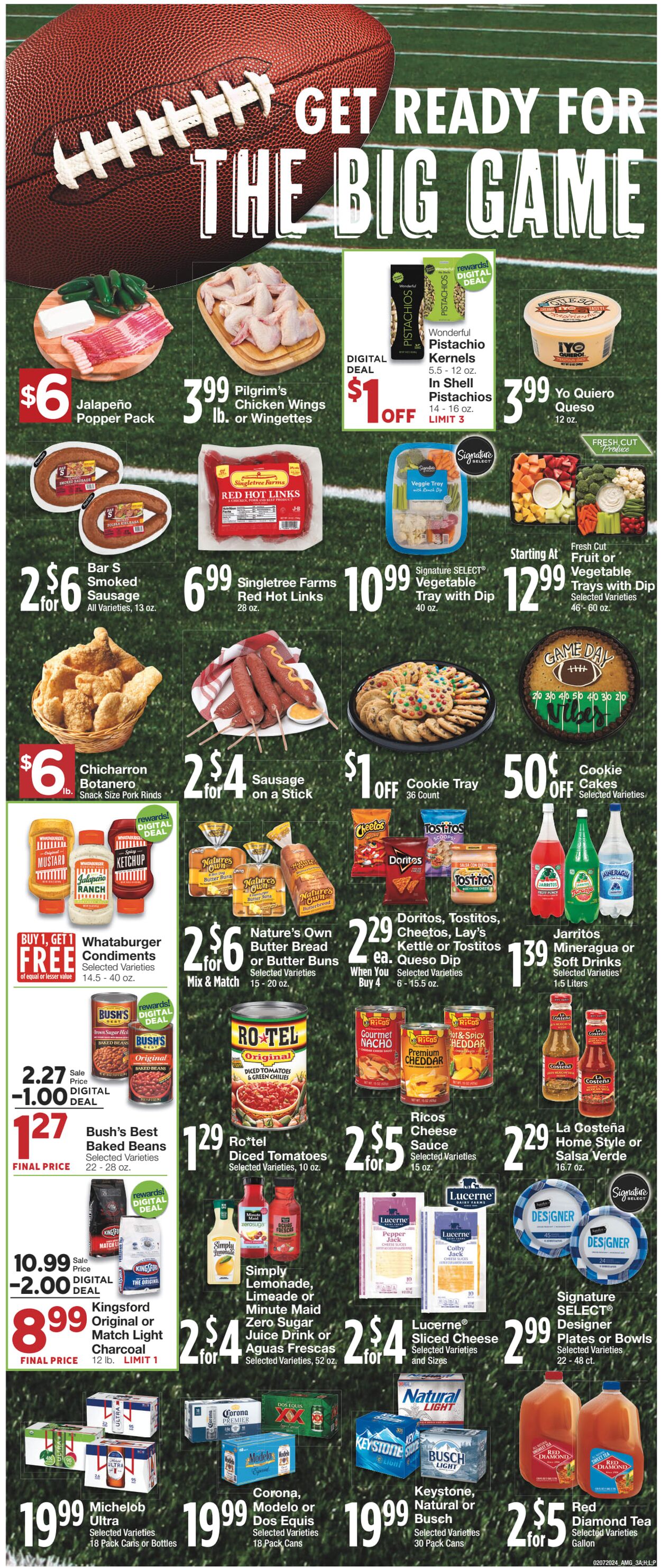 Weekly ad United Supermarkets 02/06/2024 - 02/13/2024