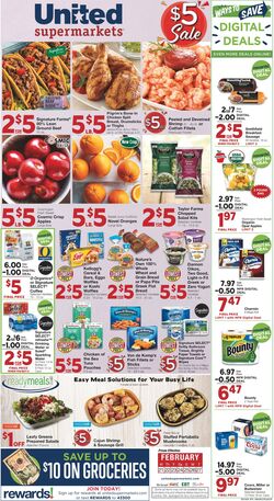 Weekly ad United Supermarkets 02/06/2024 - 02/13/2024