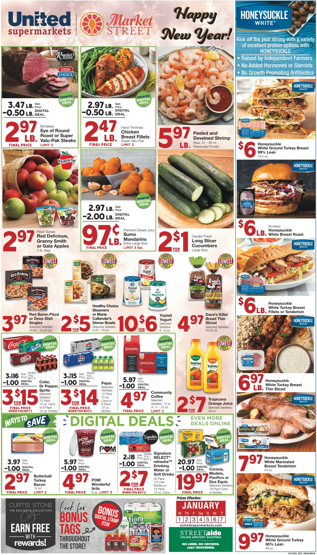 Weekly ad United Supermarkets 12/31/2024 - 01/07/2025