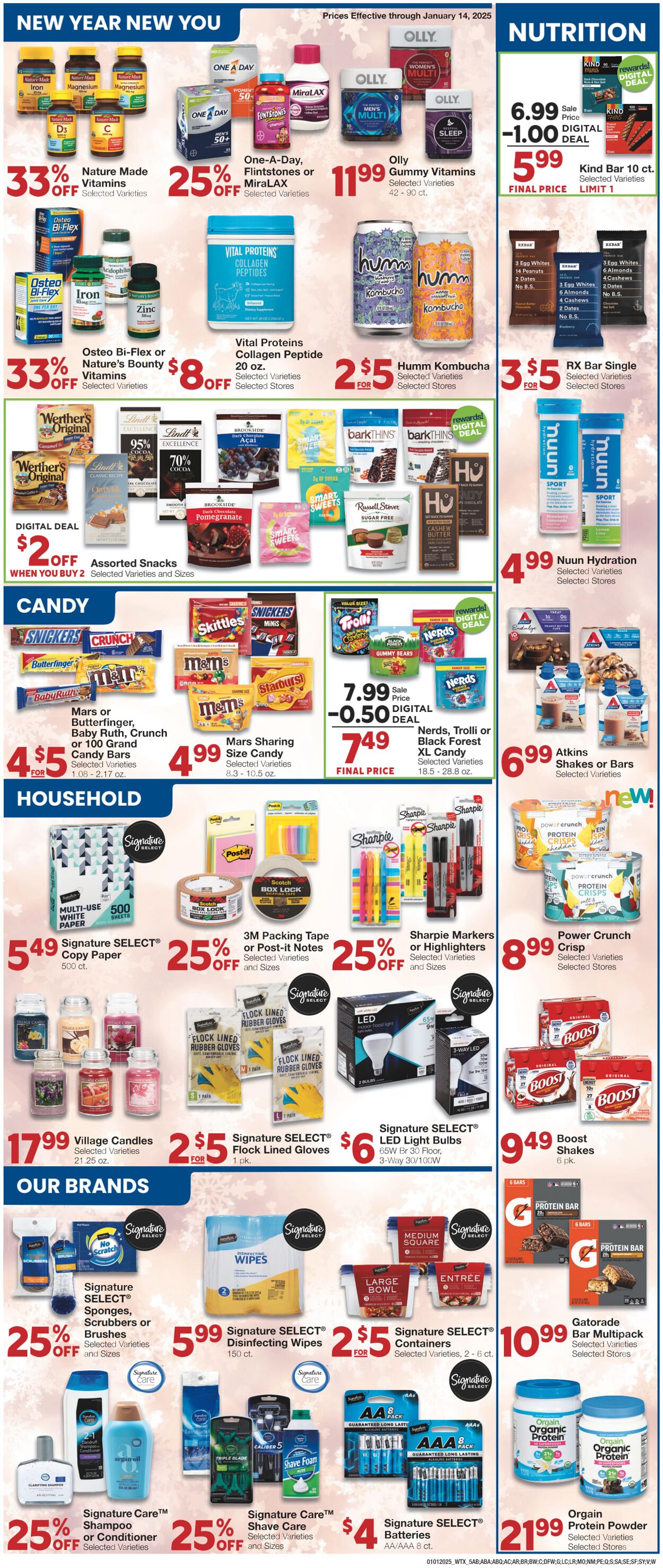 Weekly ad United Supermarkets 12/31/2024 - 01/07/2025