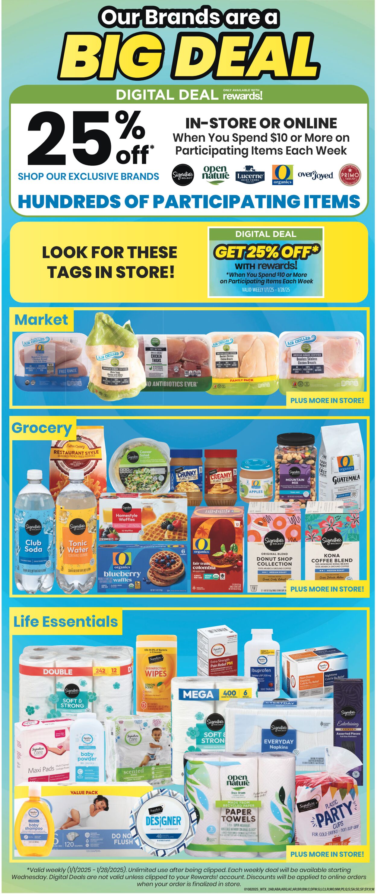 Weekly ad United Supermarkets 01/07/2025 - 01/14/2025