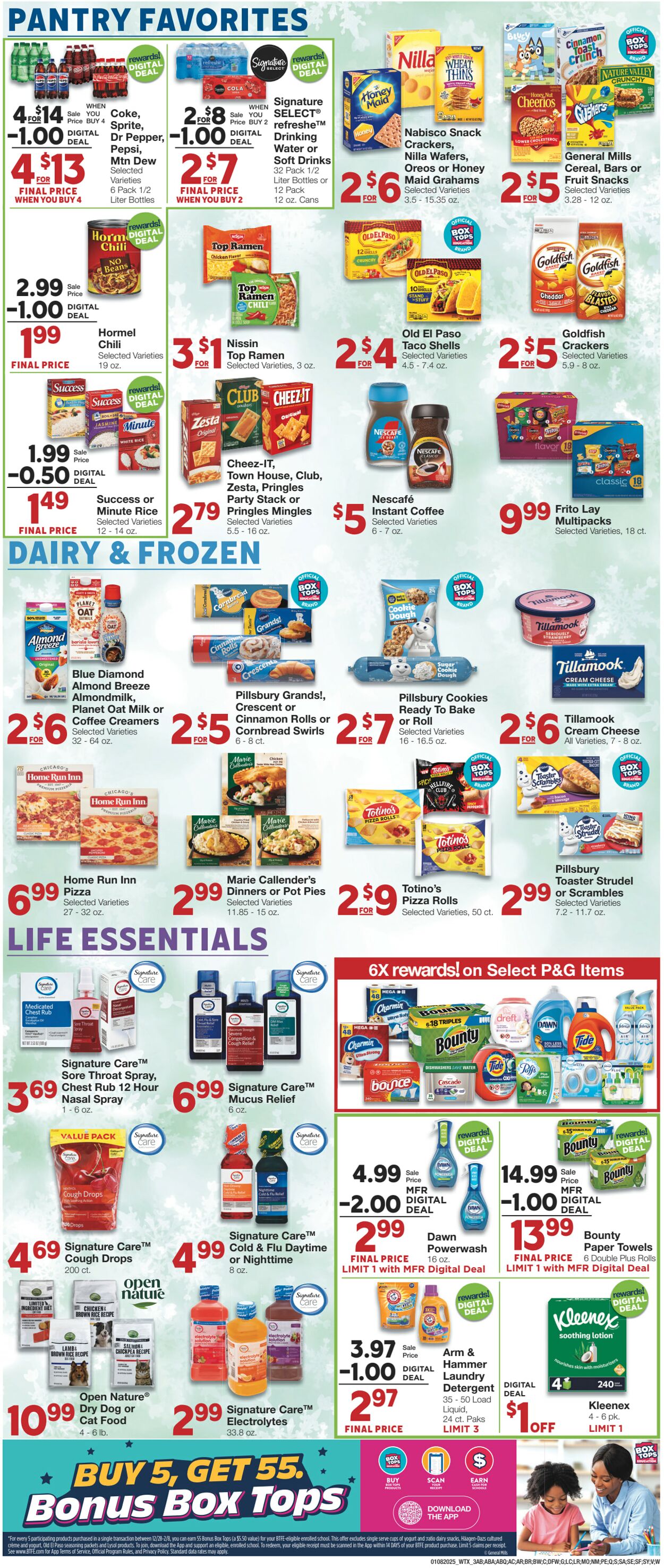 Weekly ad United Supermarkets 01/07/2025 - 01/14/2025