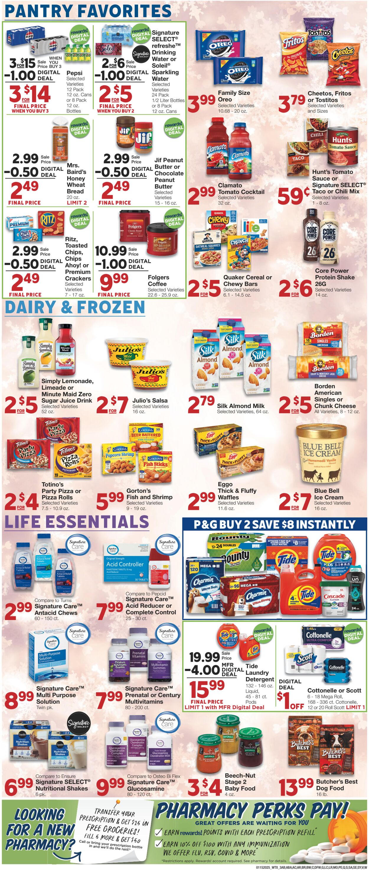 Weekly ad United Supermarkets 01/14/2025 - 01/21/2025