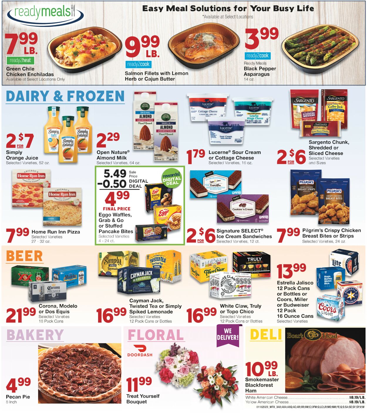 Weekly ad Albertsons 01/18/2023 - 01/24/2023