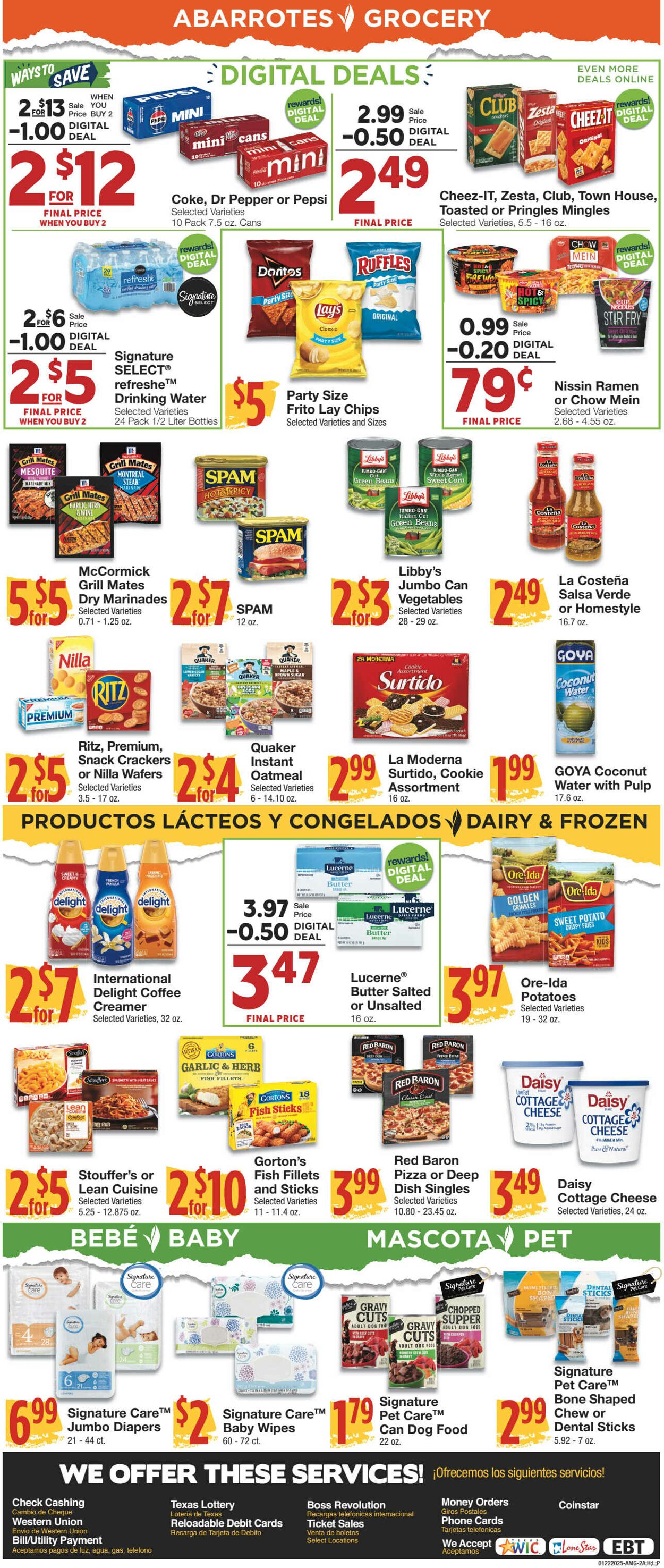 Weekly ad United Supermarkets 01/21/2025 - 01/28/2025