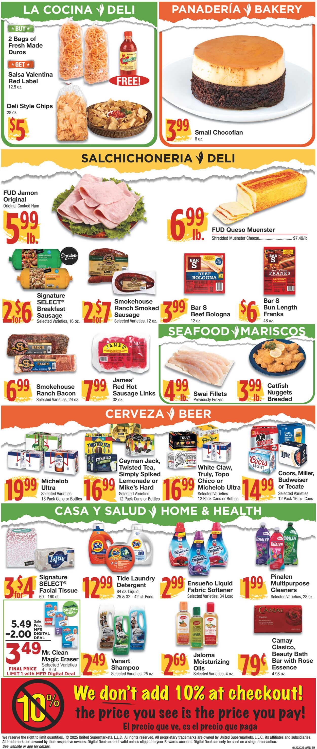 Weekly ad United Supermarkets 01/21/2025 - 01/28/2025