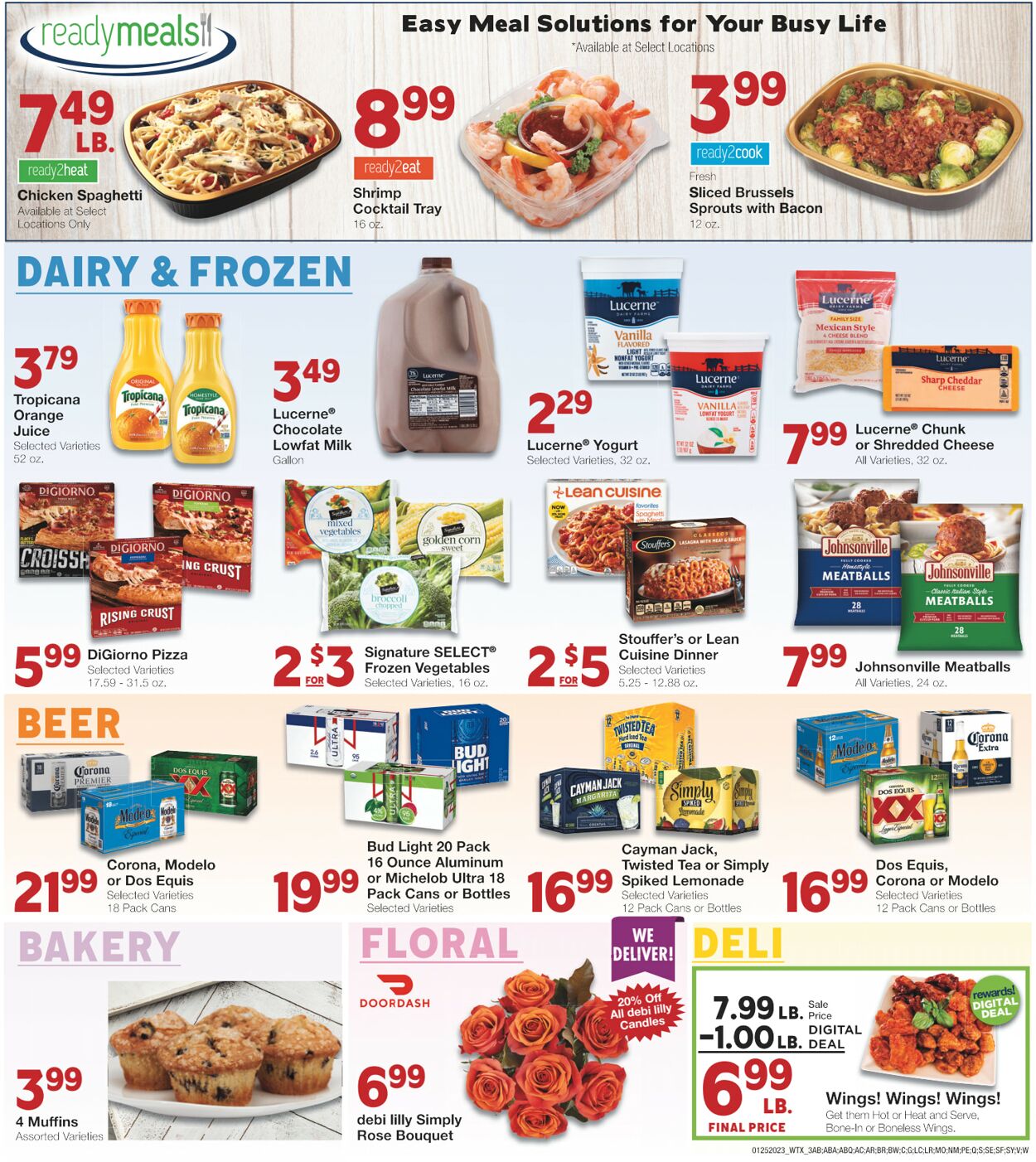 Weekly ad Albertsons 01/25/2023 - 01/31/2023