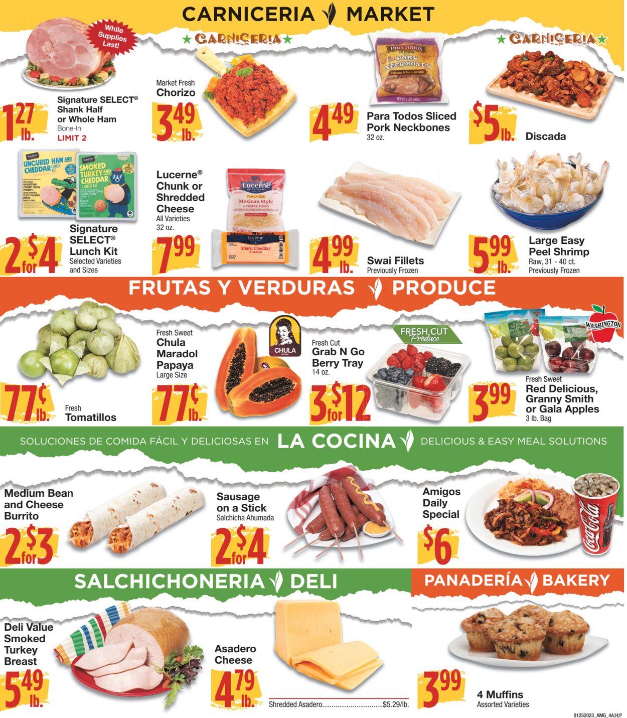 Weekly ad United Supermarkets 01/25/2023 - 01/31/2023