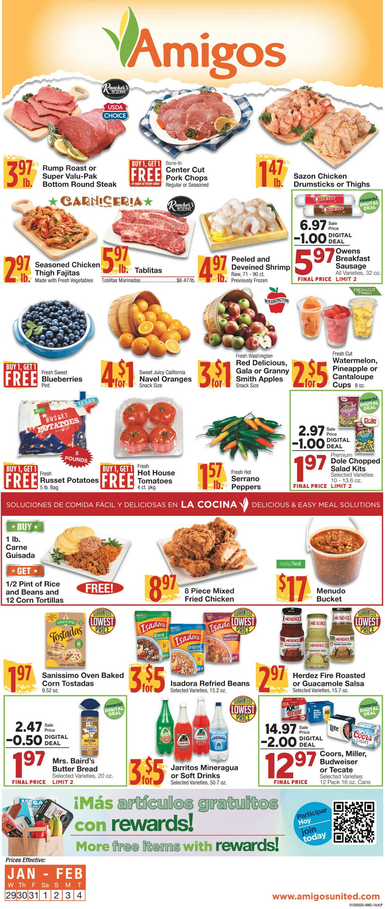 Weekly ad United Supermarkets 01/28/2025 - 02/04/2025