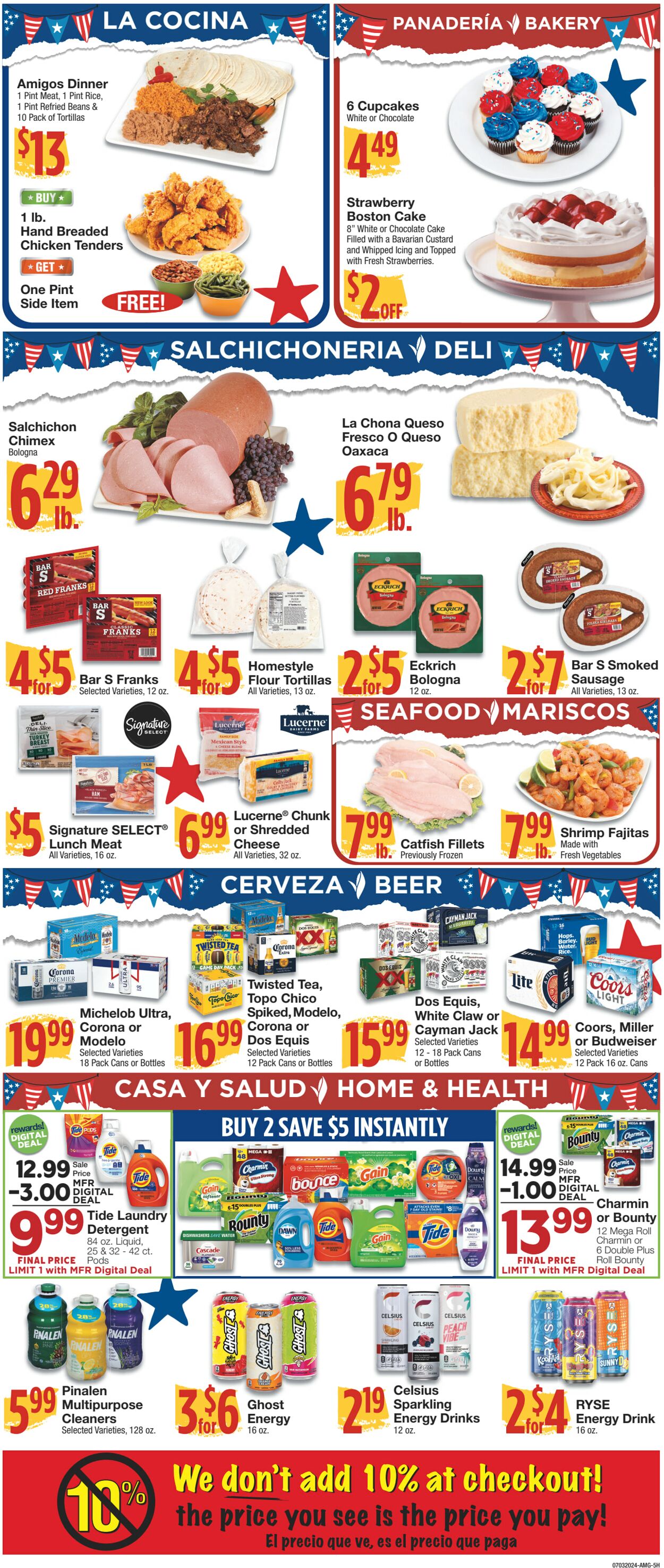 Weekly ad United Supermarkets 07/02/2024 - 07/09/2024