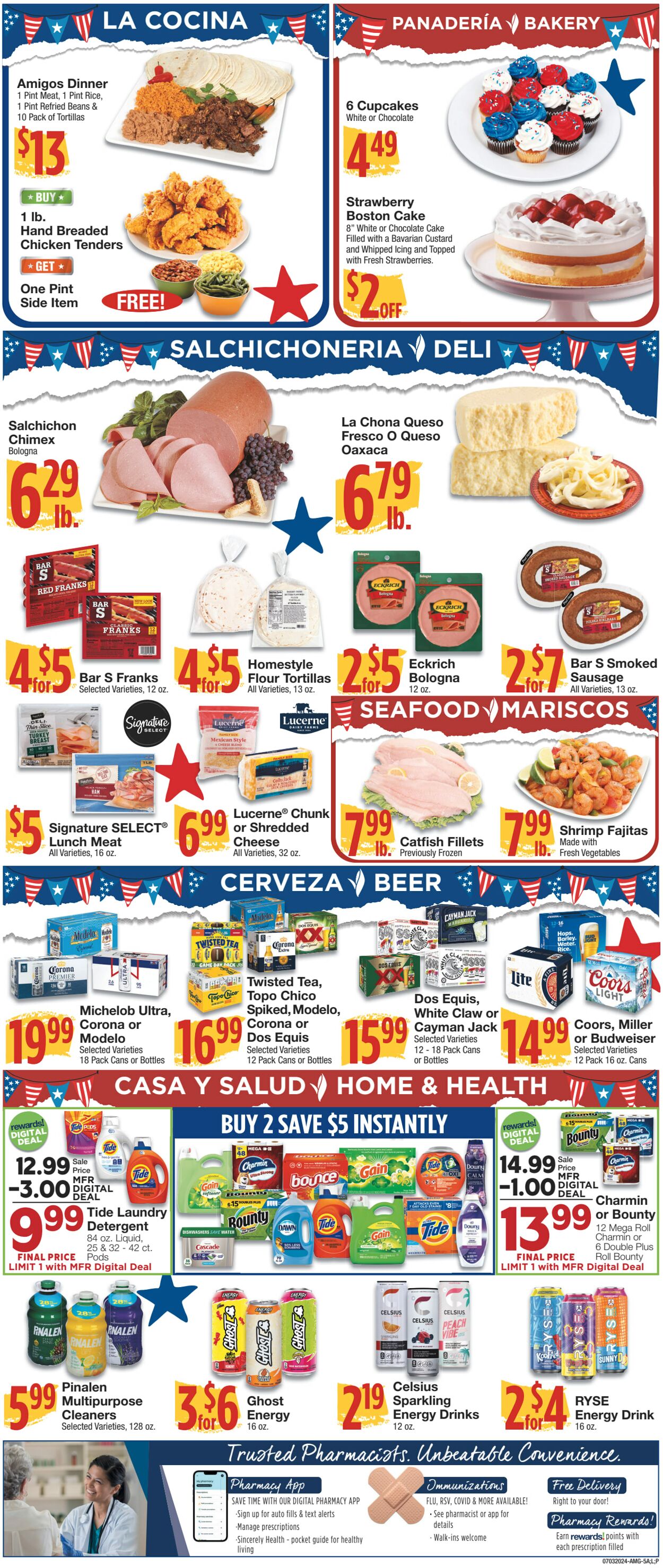 Weekly ad United Supermarkets 07/02/2024 - 07/09/2024