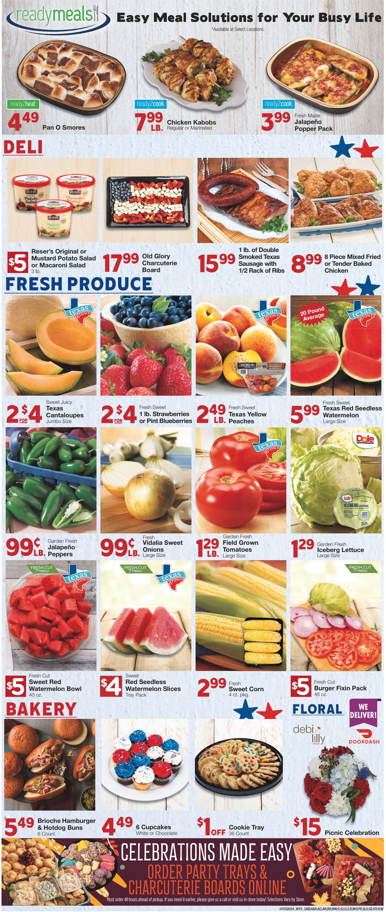 Weekly ad United Supermarkets 07/02/2024 - 07/09/2024