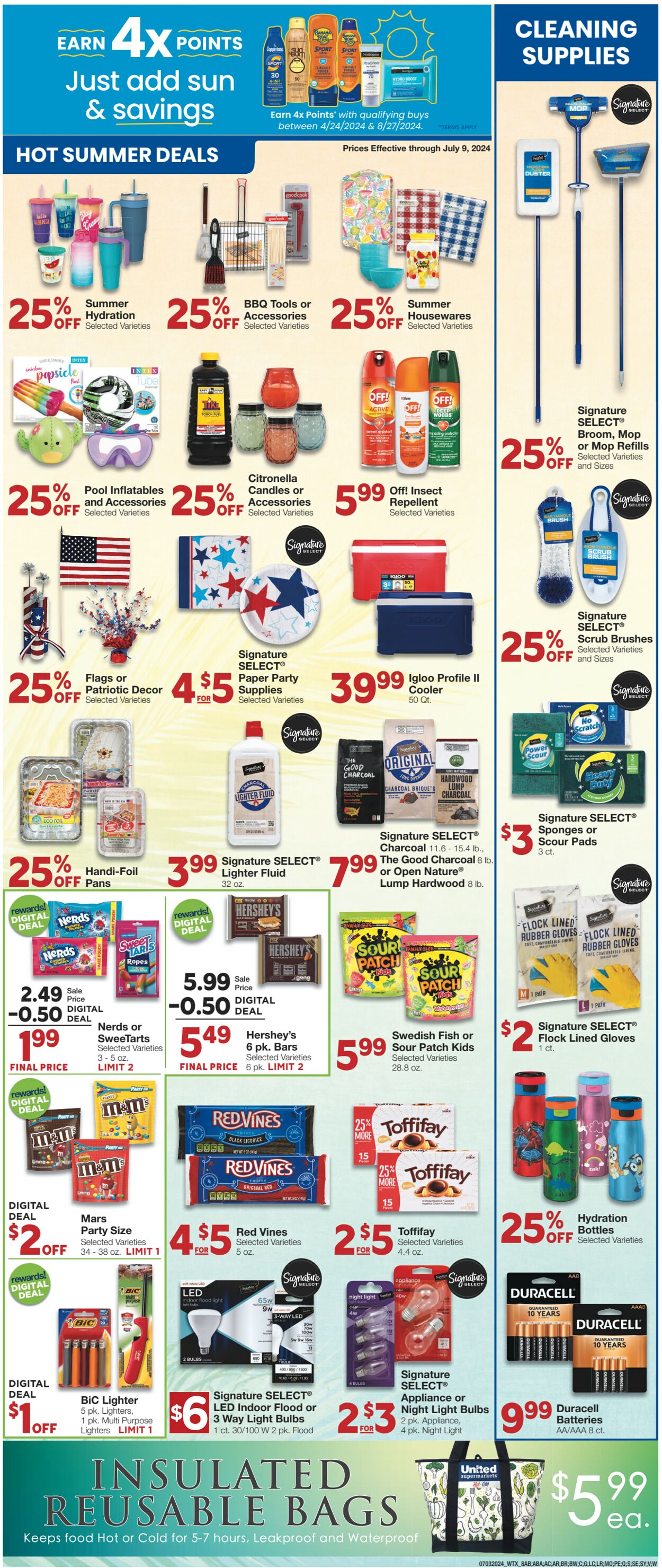 Weekly ad United Supermarkets 07/02/2024 - 07/09/2024