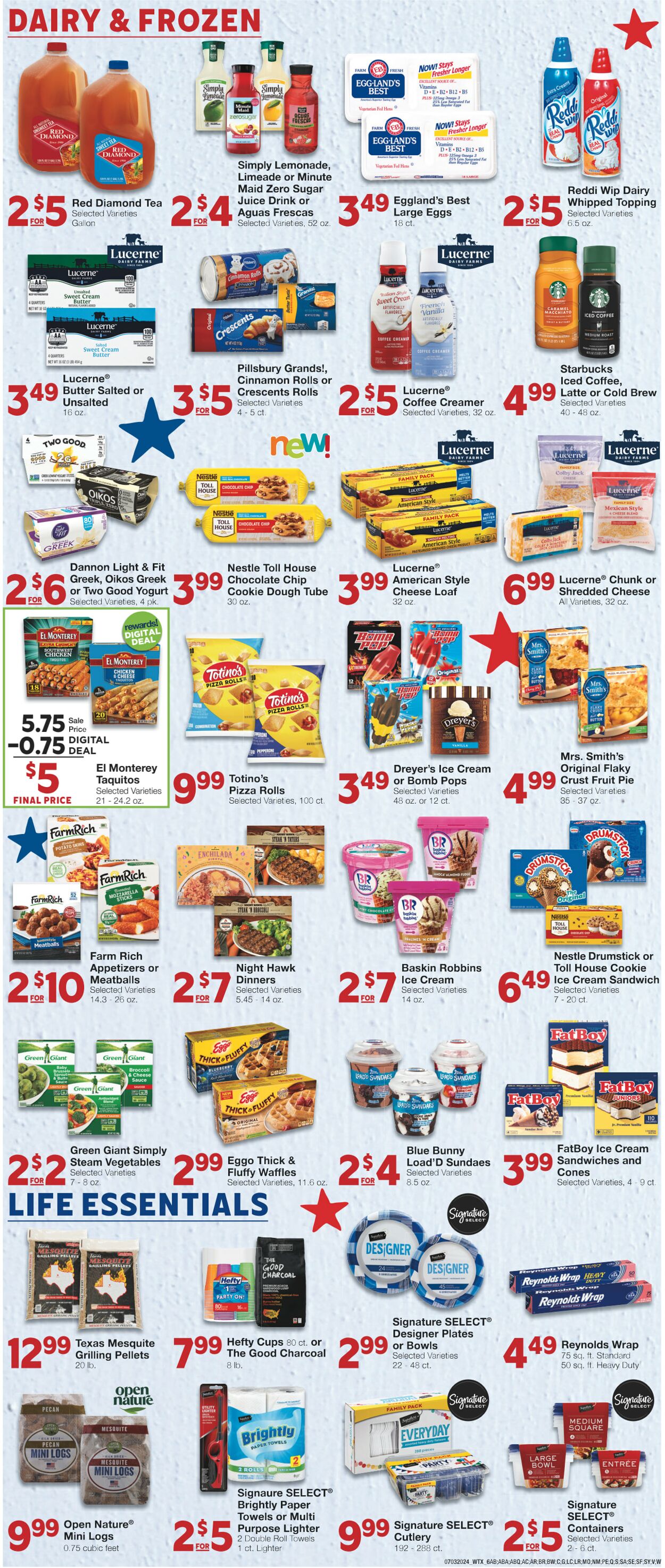 Weekly ad United Supermarkets 07/02/2024 - 07/09/2024