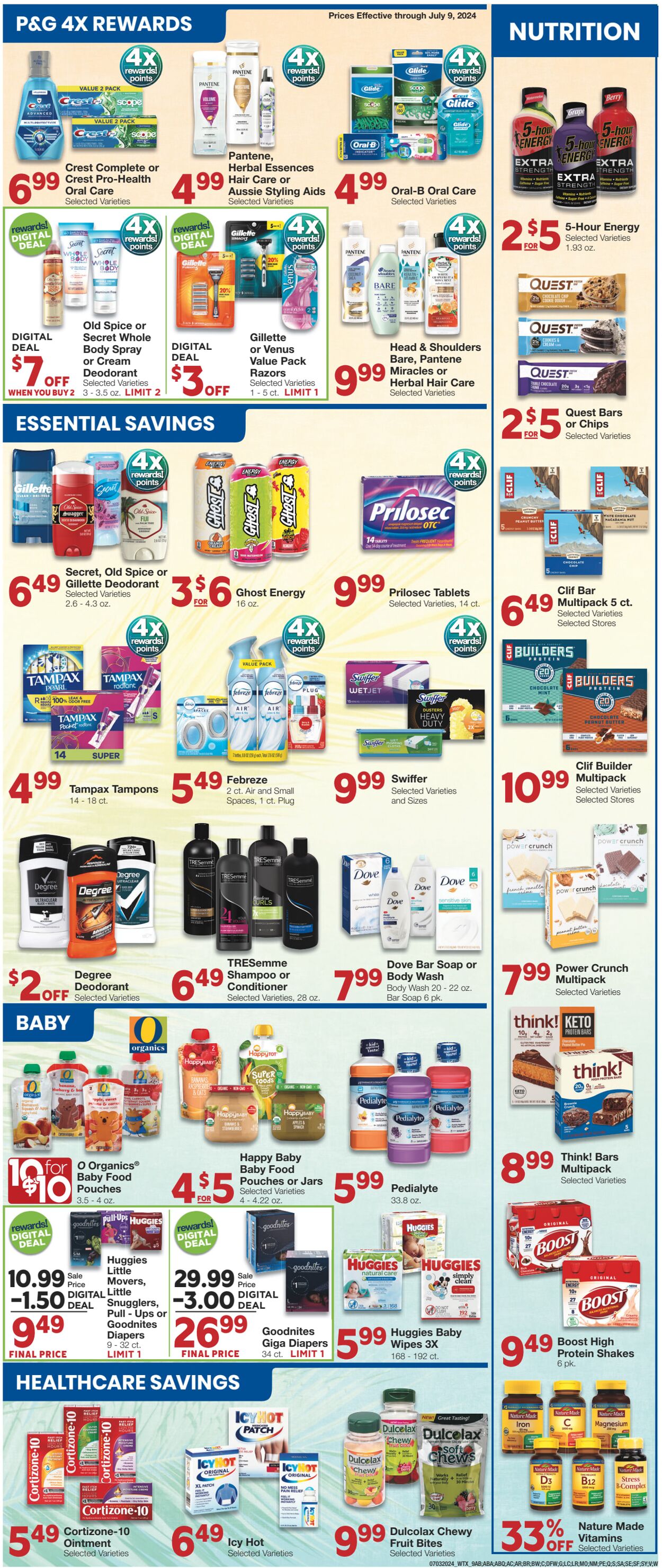 Weekly ad United Supermarkets 07/02/2024 - 07/09/2024