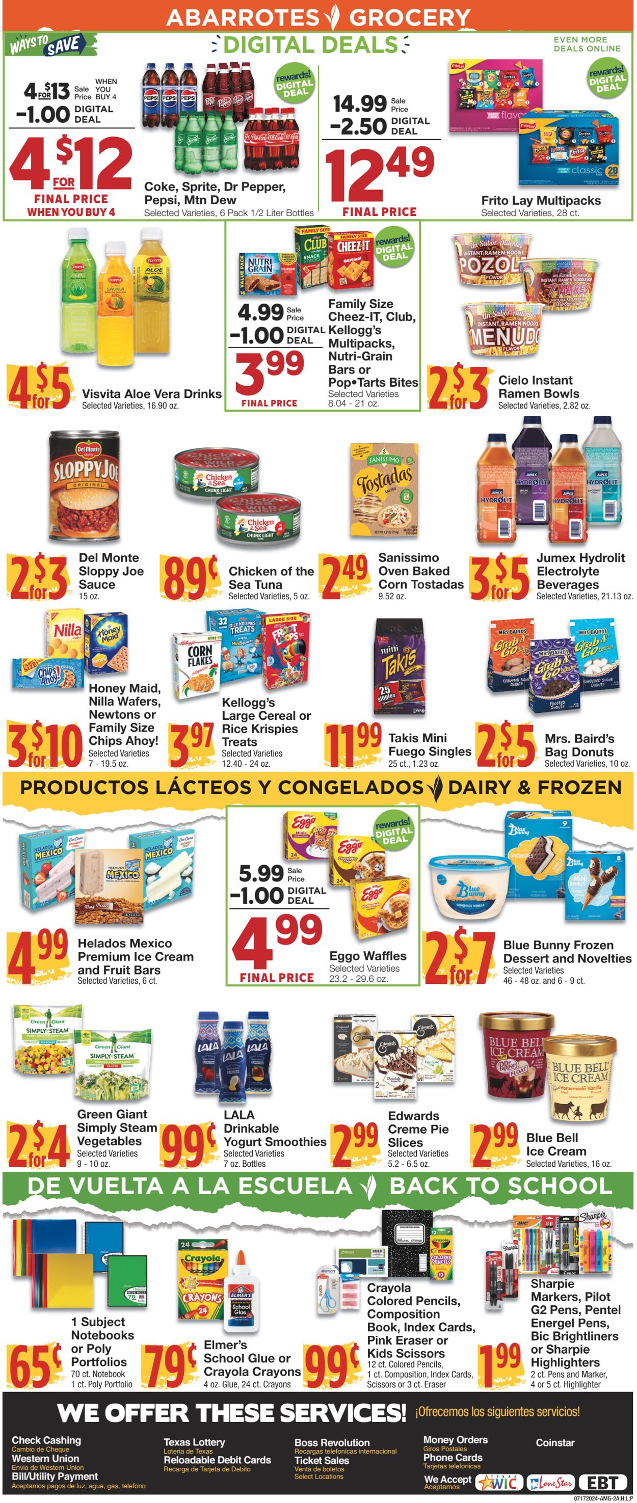 Weekly ad United Supermarkets 07/16/2024 - 07/23/2024