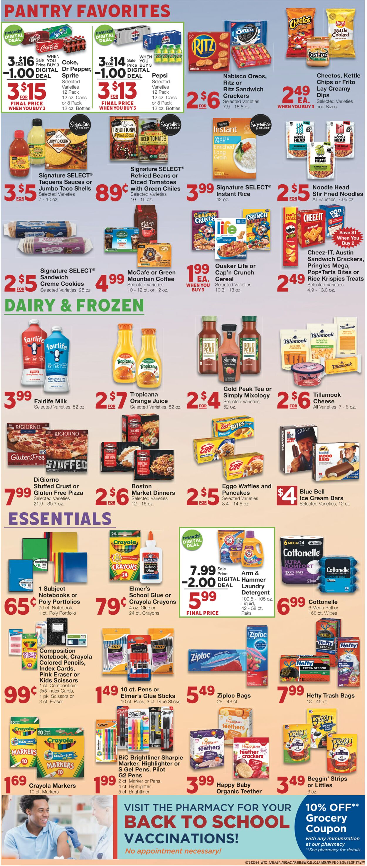 Weekly ad United Supermarkets 07/23/2024 - 07/30/2024