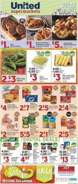 Weekly ad United Supermarkets 07/09/2024 - 07/16/2024