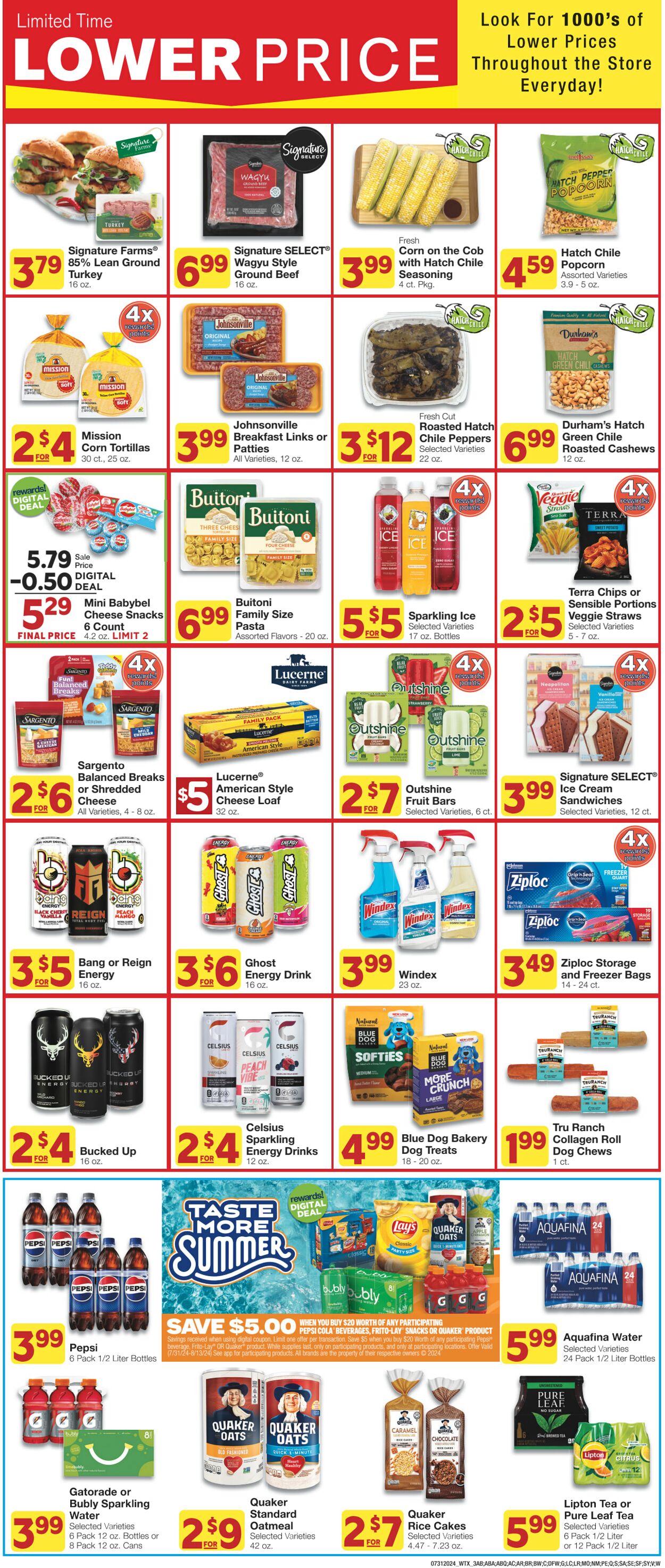 Weekly ad United Supermarkets 07/30/2024 - 08/06/2024