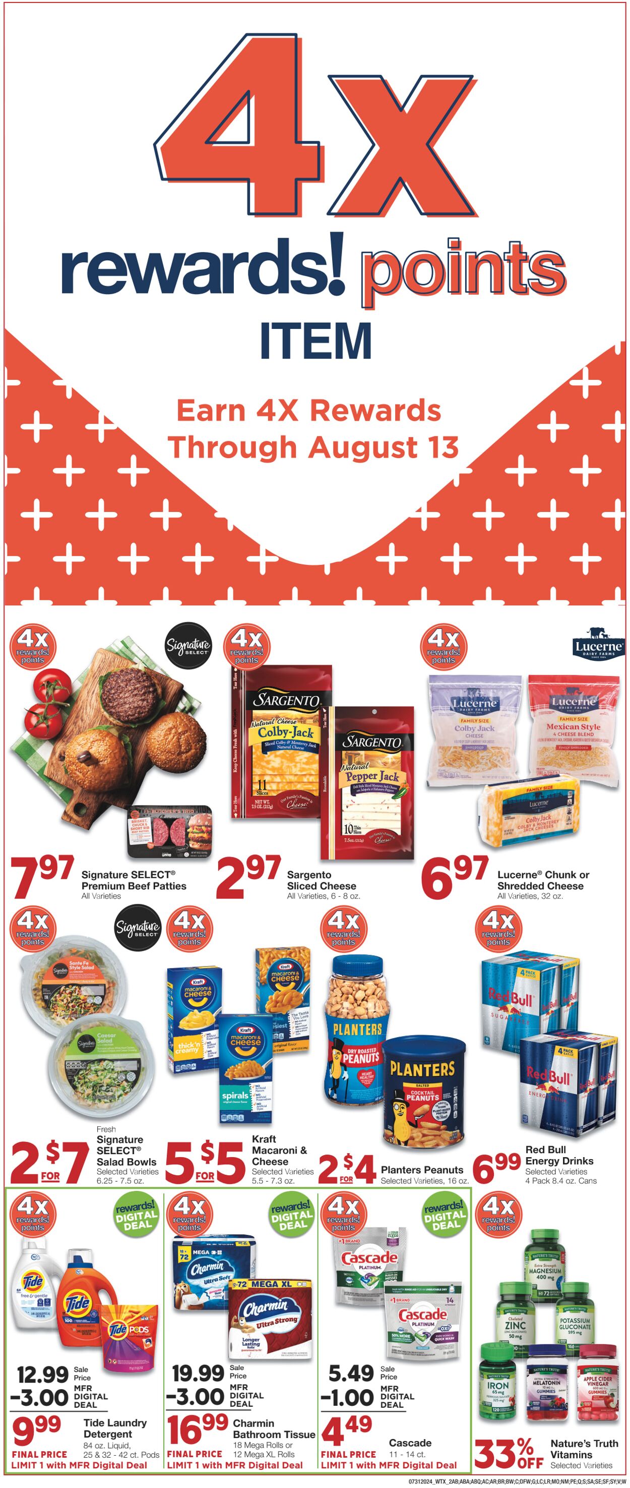 Weekly ad United Supermarkets 07/30/2024 - 08/06/2024