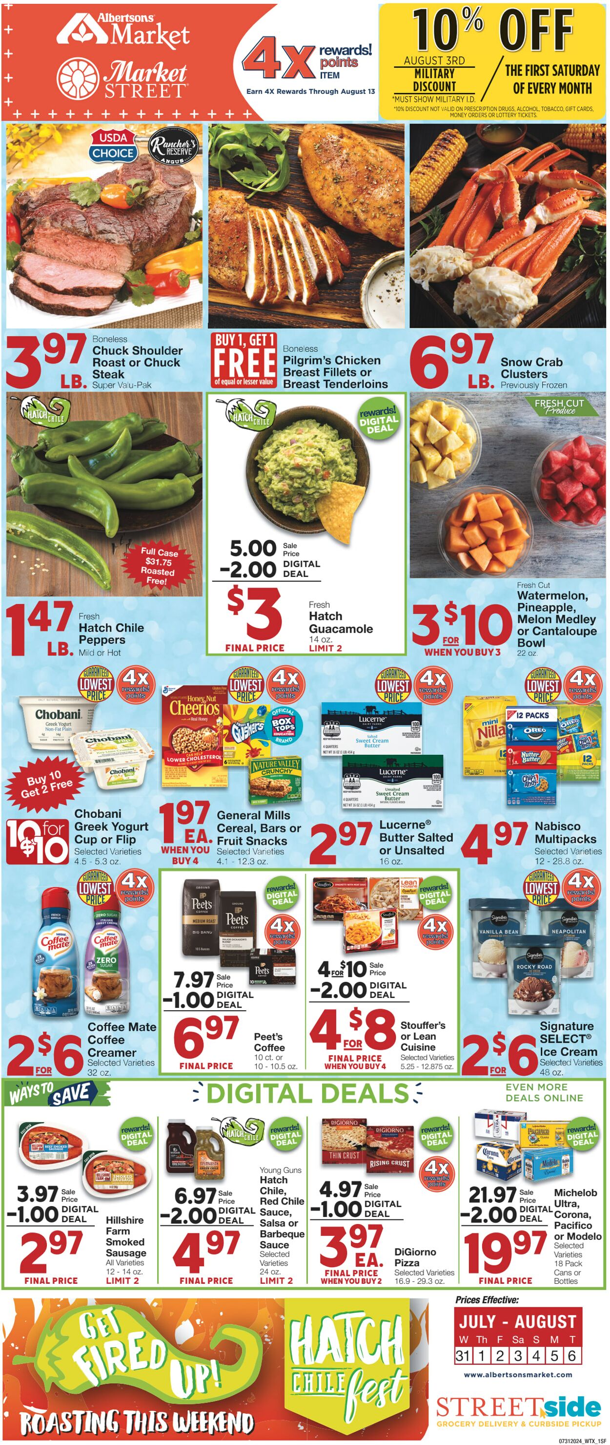 Weekly ad United Supermarkets 07/30/2024 - 08/06/2024