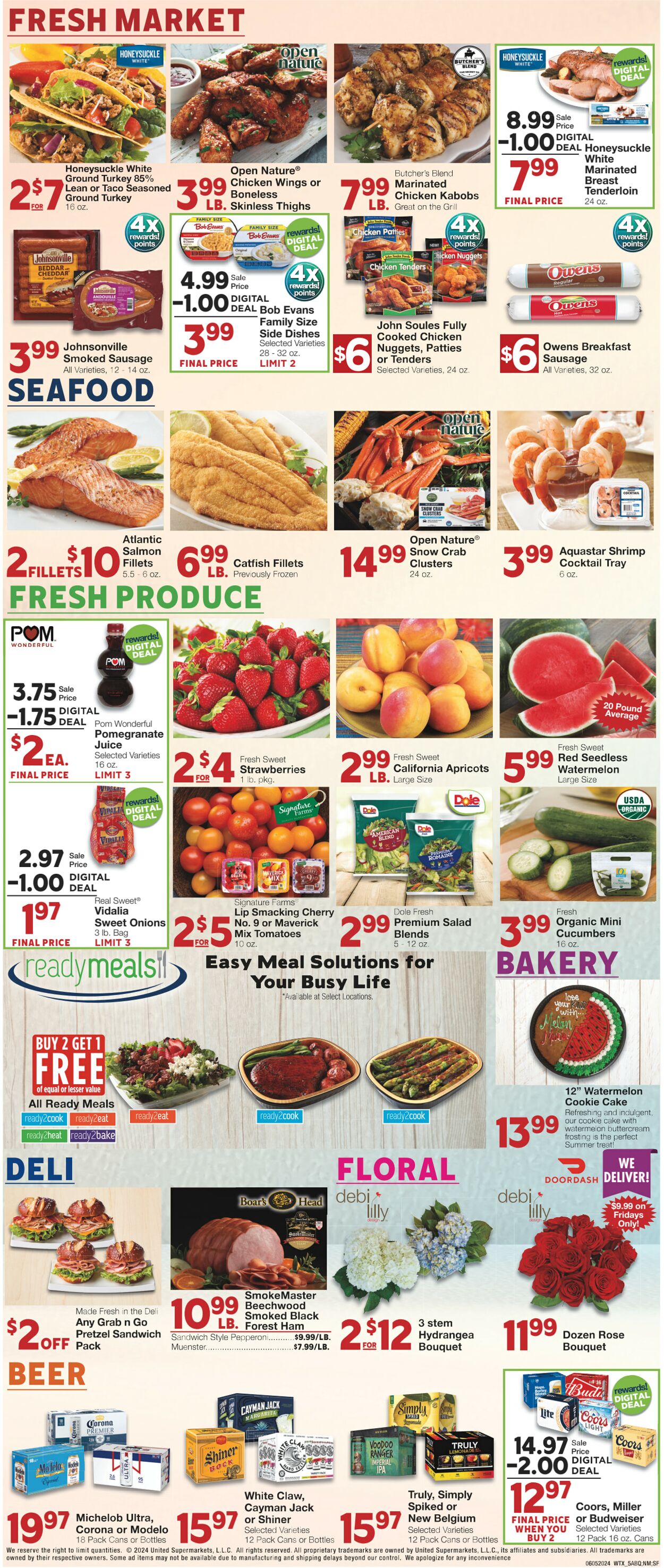 Weekly ad United Supermarkets 06/04/2024 - 06/11/2024