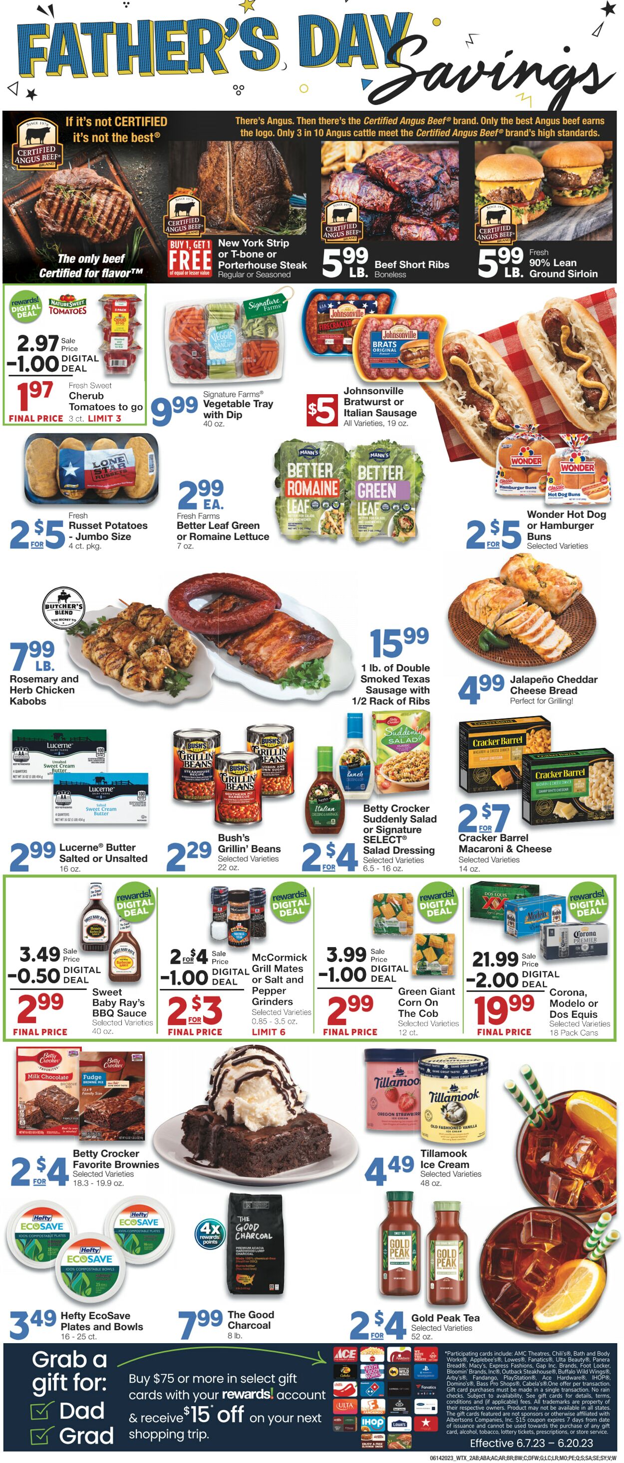 Weekly ad United Supermarkets 06/14/2023 - 06/20/2023