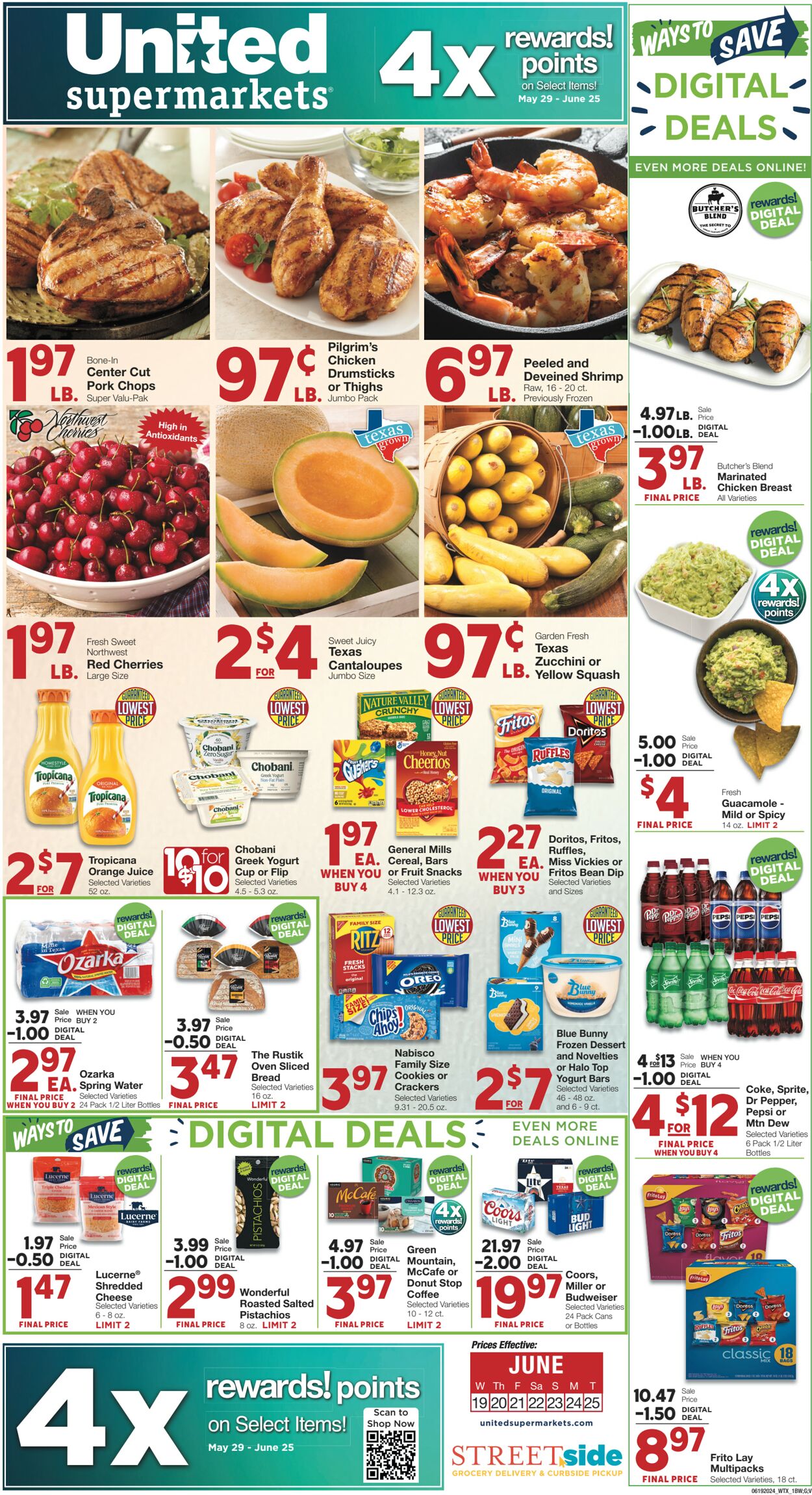 Weekly ad United Supermarkets 06/18/2024 - 06/25/2024